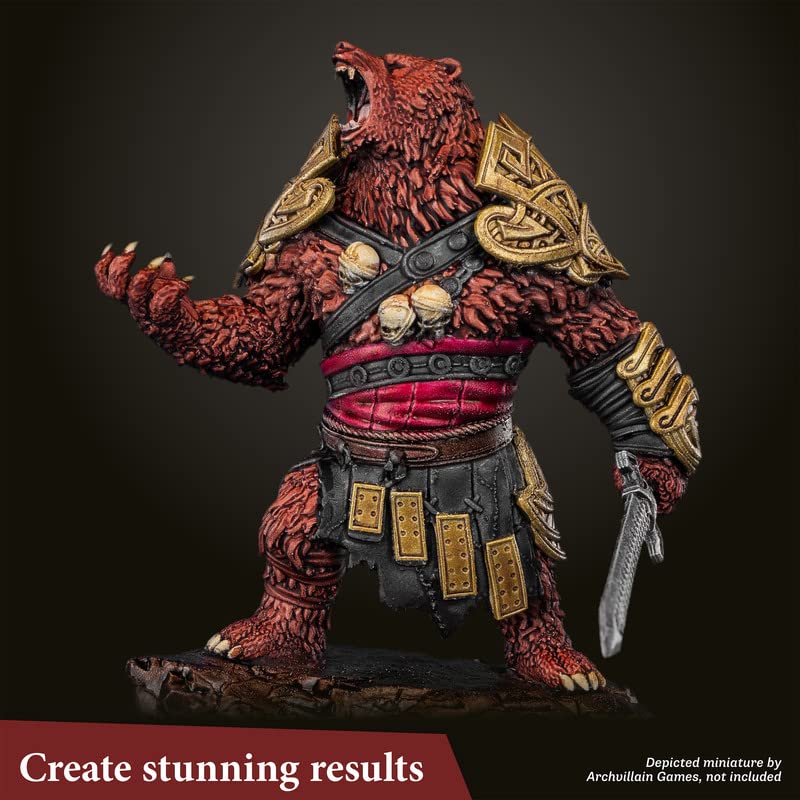 The Army Painter Runic Grey Speedpaint - Acrylic Non-Toxic Heavily Pigmented Water Based Paint For Tabletop Roleplaying, Boardga