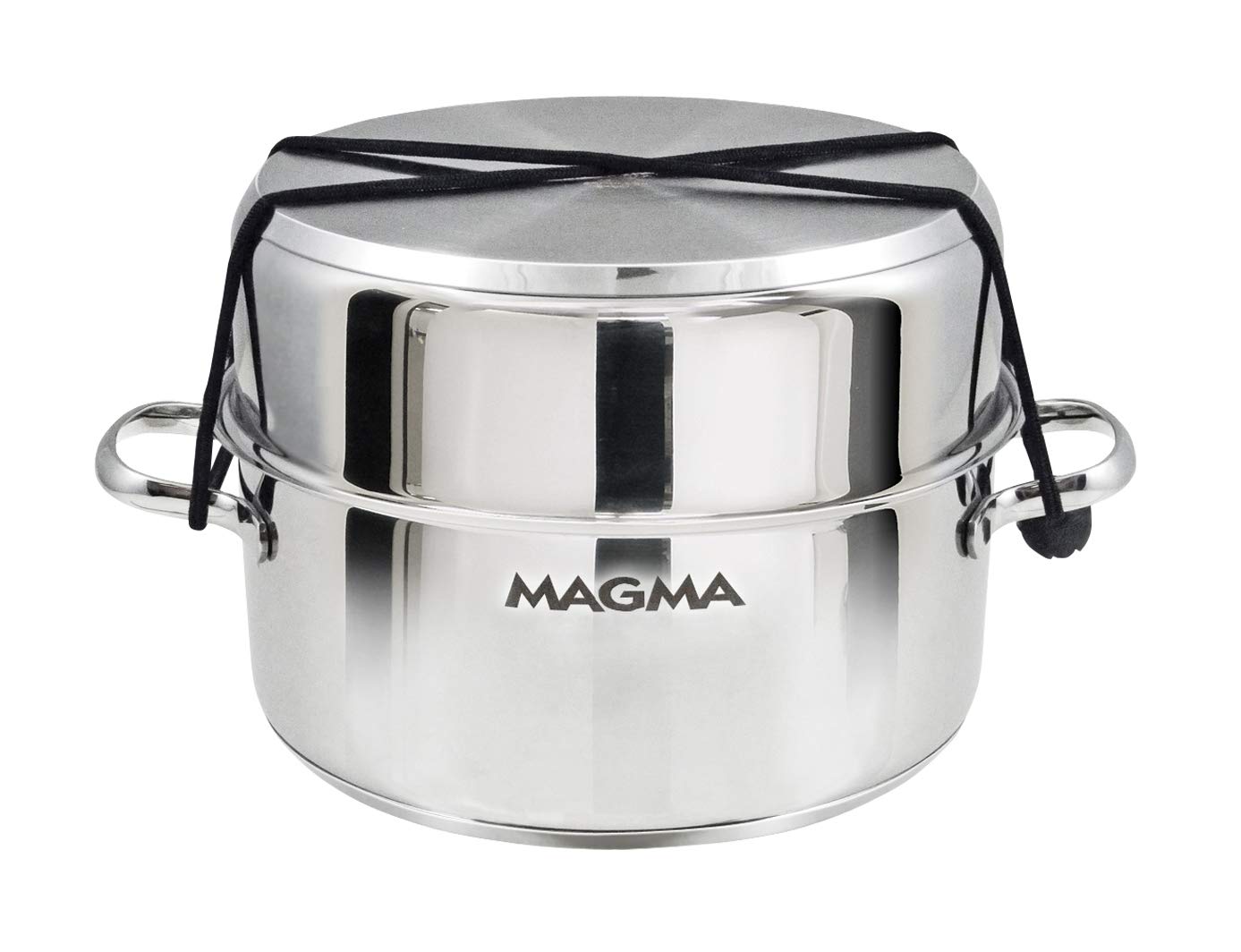 Magma Products, A10-360L-IND, 10 Piece Gourmet Nesting Stainless Steel Cookware Set, Induction Cooktops, Silver