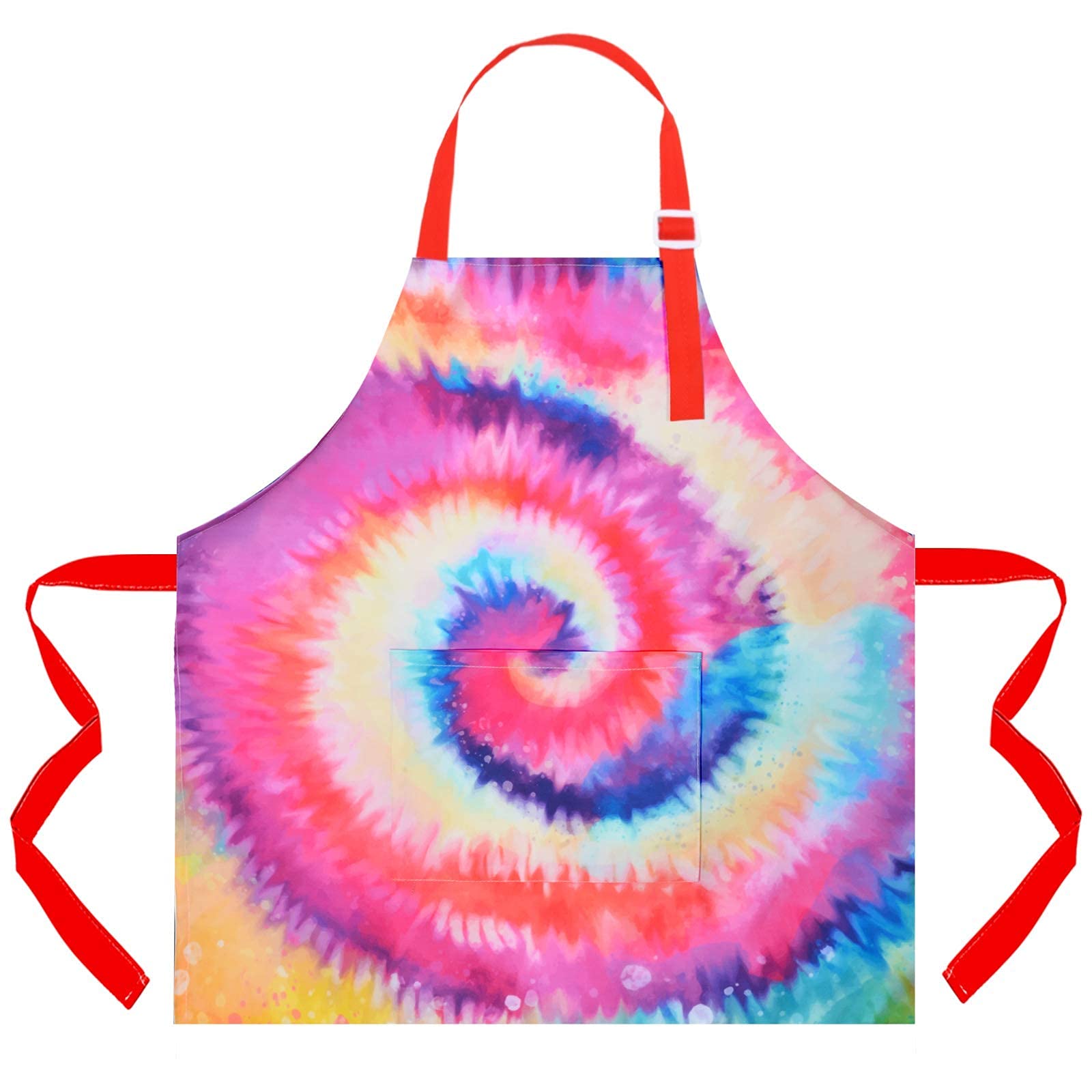 Fiodrimy Kids Apron, Girls Boys Toddler Unicorn Apron With Pockets Adjustable For Children Cooking Baking School Kitchen Paintin