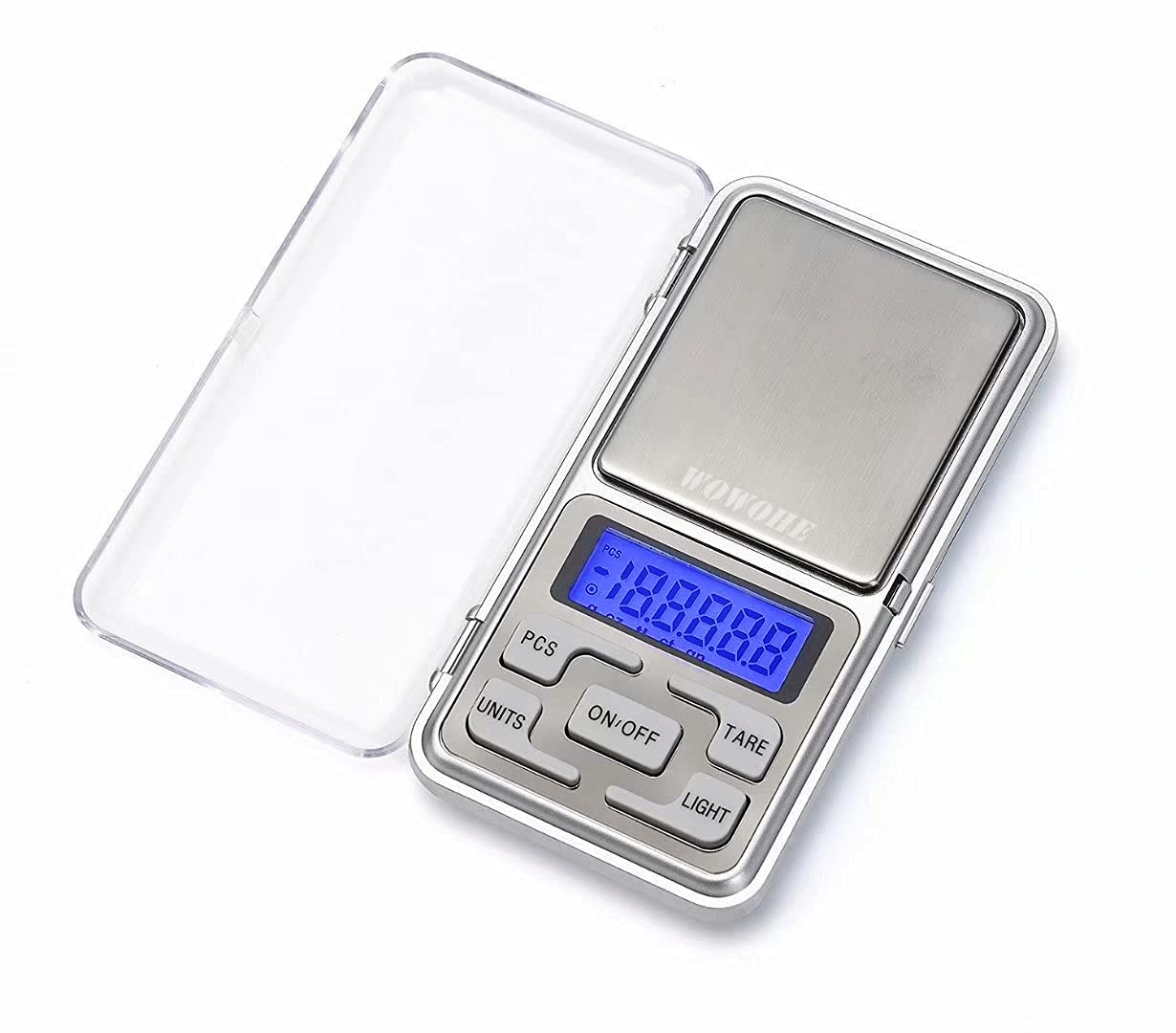 Wowohe Food Travel Scale Portable Pocket Scale Gram Capacity 500G Degital Kitchen Small Miniature Scale Lab Measuring Scale High
