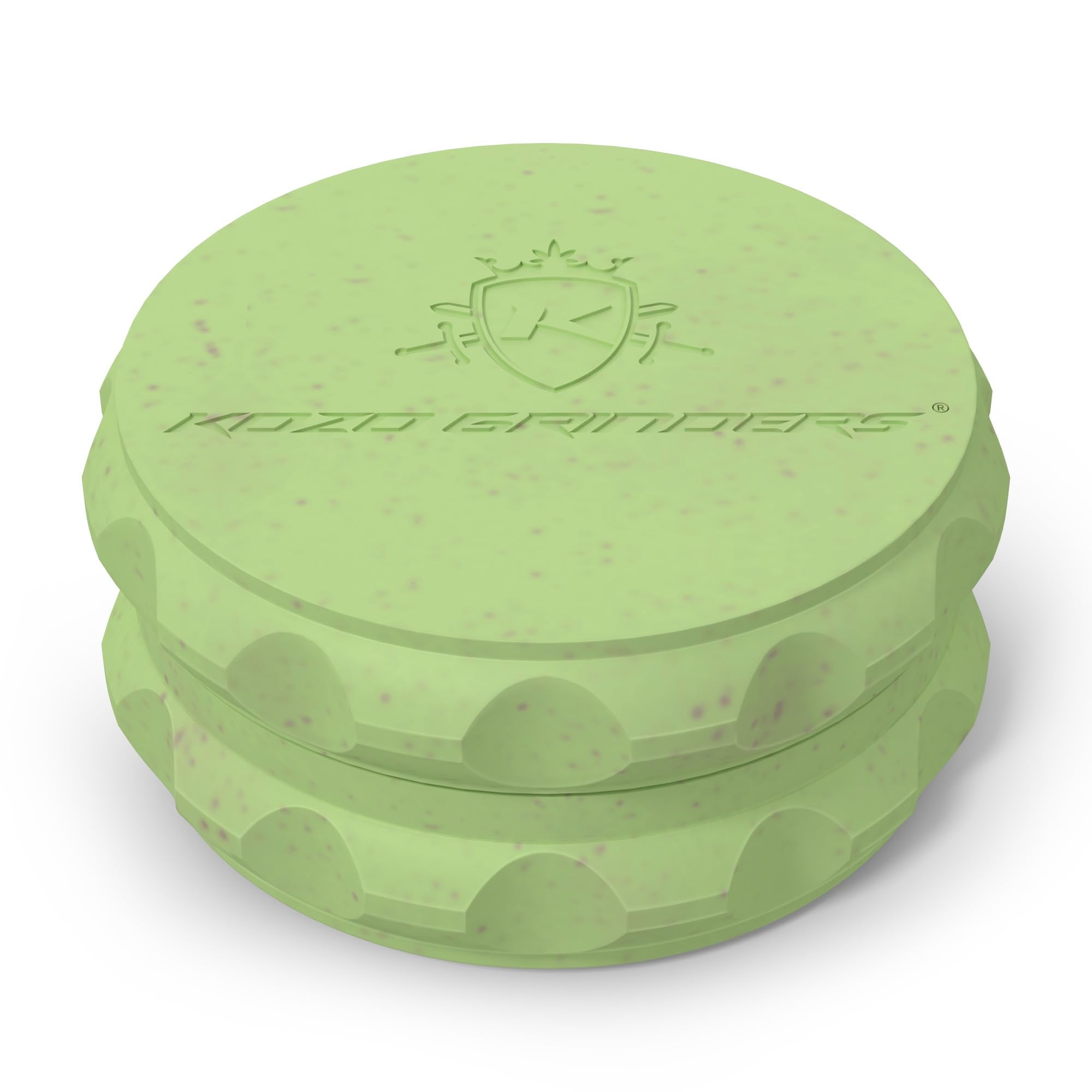 Kozo 2.5 Spice Grinder 2-Piece, Strong Grip By Kozo. (Green)