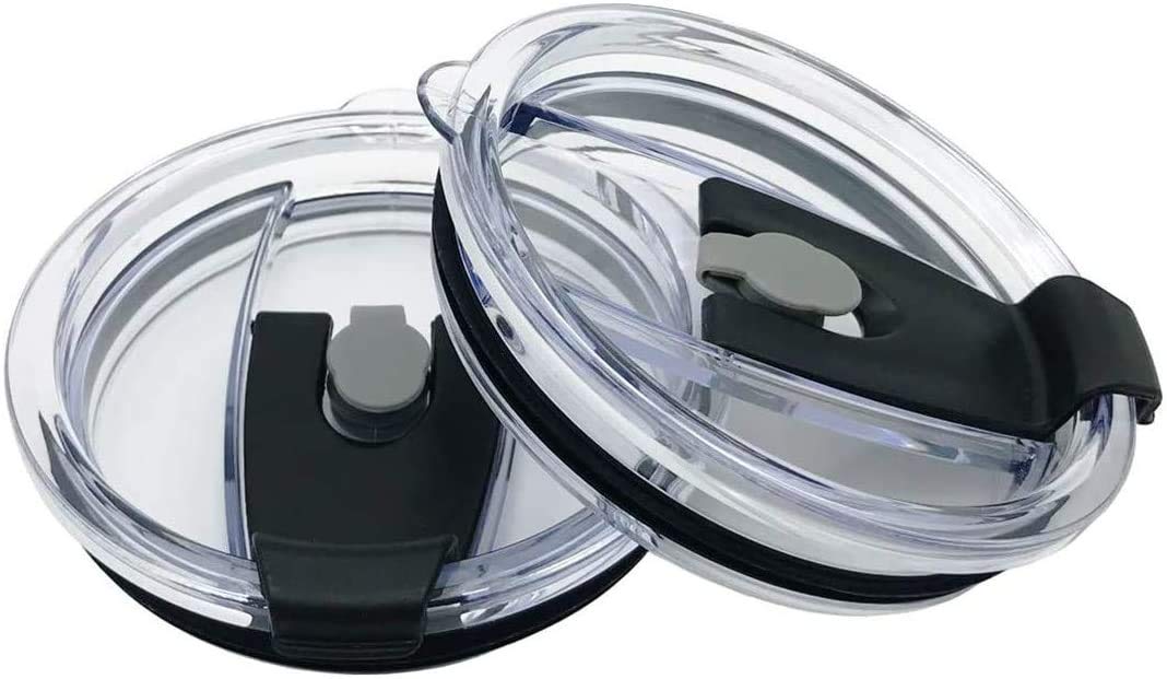 Replacement Flip Lids For Stainless Steel Insulated Tumbler Travel Mug, Compatible W/Yeti Rambler,Ozark Trail,Old Style And More