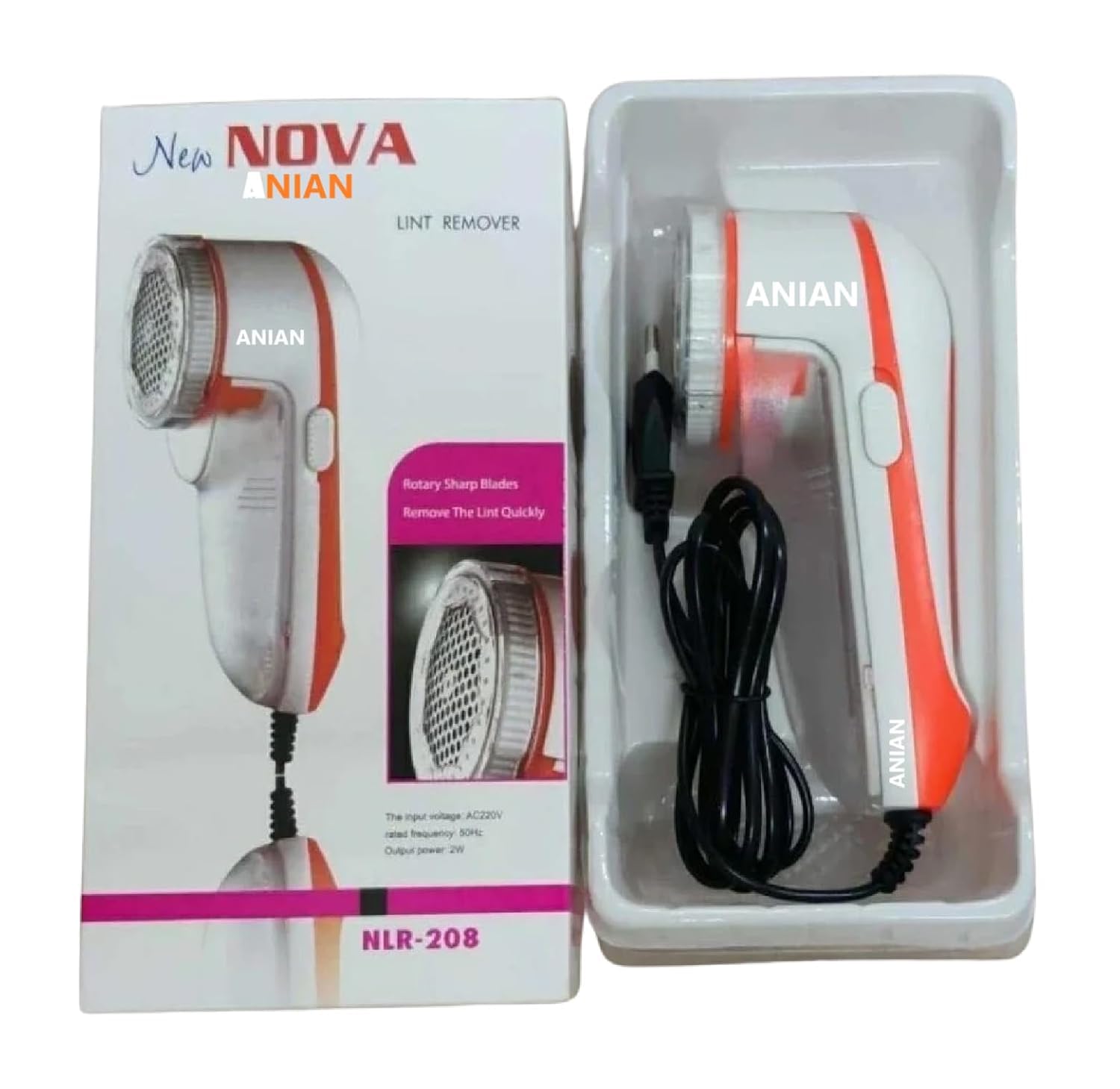 Nova Lint Remover For Clothes | 1 Year Warranty | Fabric Cleaner For Woolen Clothes Electric Lint Remover Lint Roller | Rua Remo