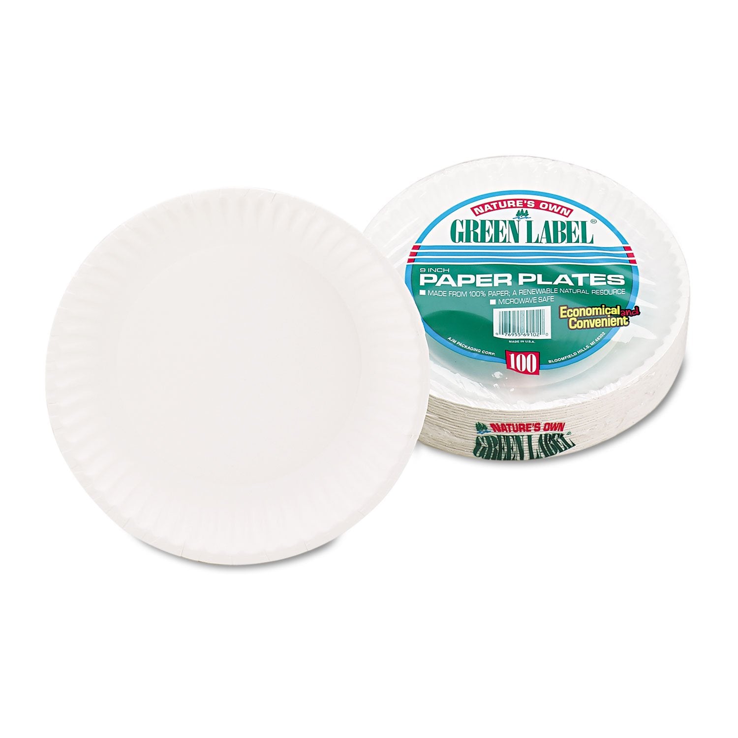 Ajmpp9Grewh - White Paper Plates