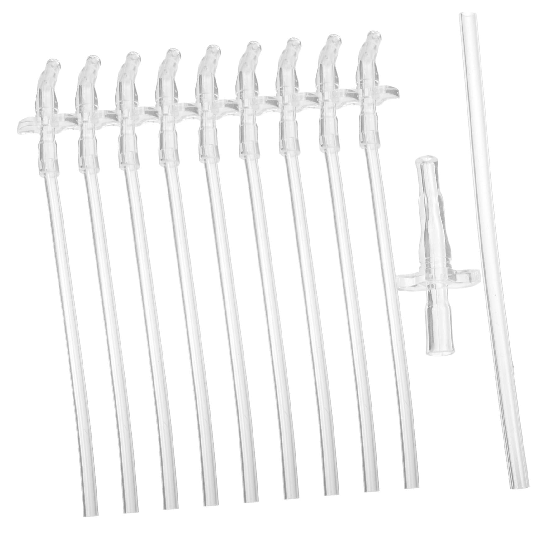 1 Set Water Bottles Silicone Straws For Silicone Smoothie Straws Liquid Silicone Wear-Resistant Straw Washable Water Bottle Stra