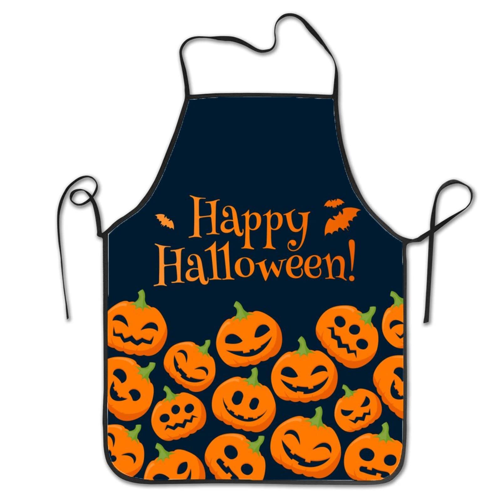 Jpayxese Halloween Aprons For Women, Pumpkin Halloween Decorations For Men, Grilling Cooking Chef Kitchen Fall Apron Gifts For M