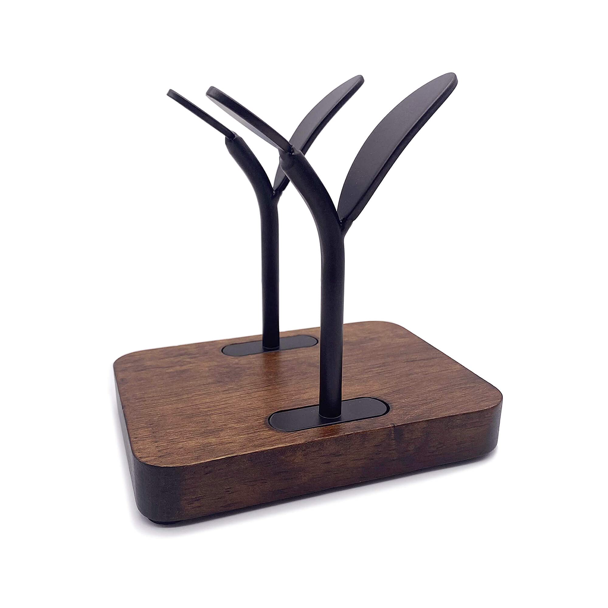 Leaf Napkin Holder, Wooden Napkin Holder For Tables, Freestanding Tissue Dispenser For Kitchen Countertop, Dining, Picnic Table,