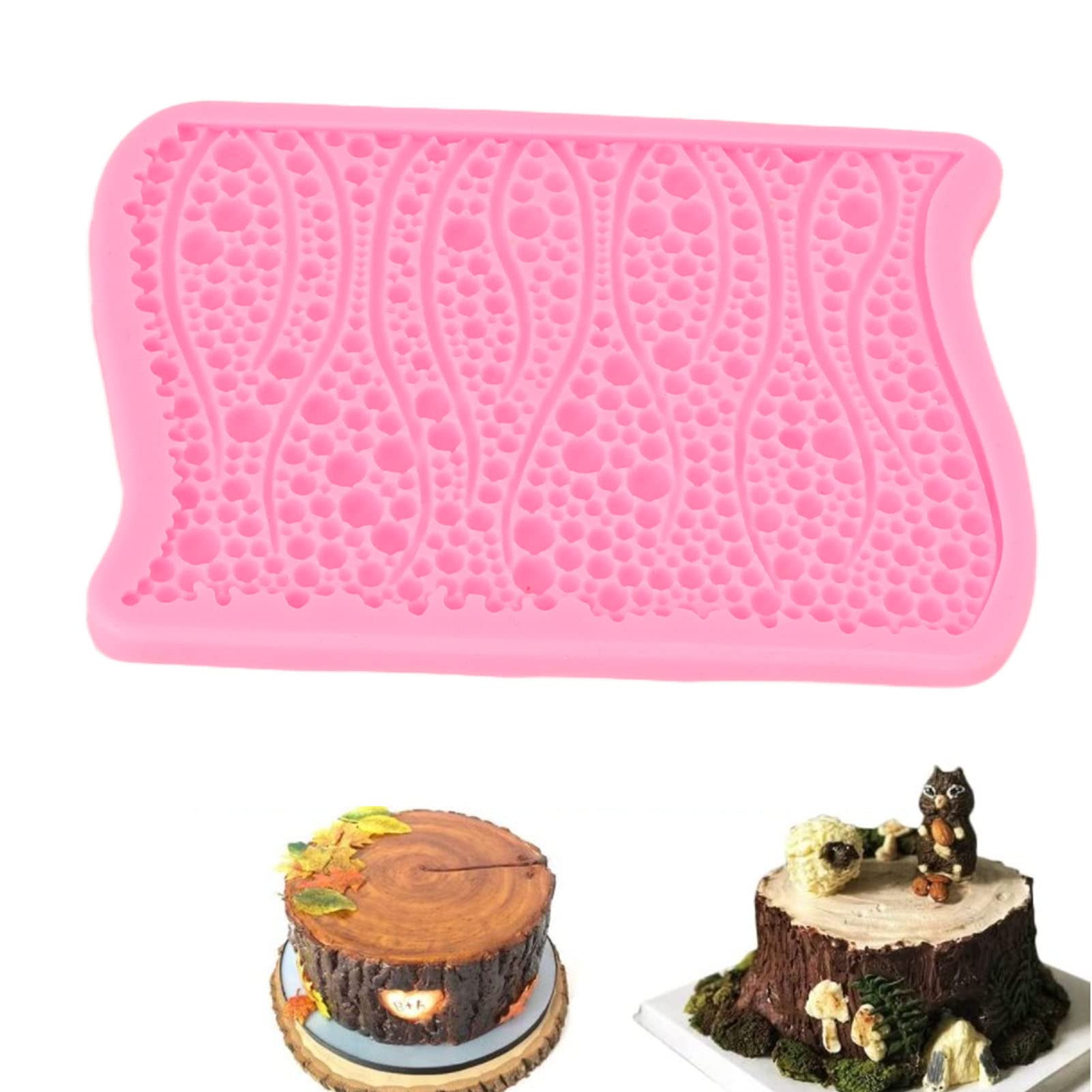 Bubbles Pearls Silicone Mold, Round Pearls Bubbles Fondant Mold Diy Chocolate Candy Sugar Baking Moulds For Cake Decorating