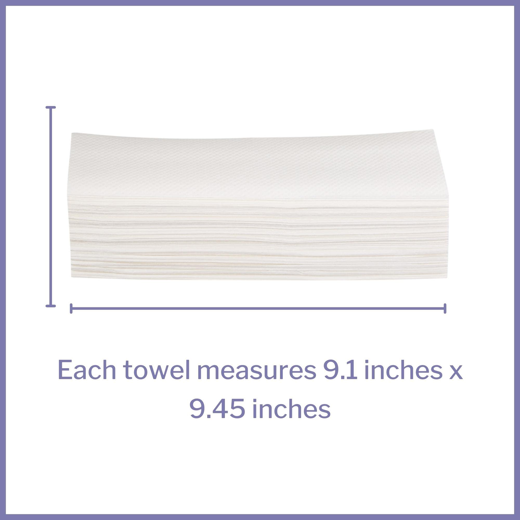 Mckesson Multi-Fold Paper Towels For Bathroom Or Kitchen, 1-Ply, White, 9.06 In X 9.45 In, 250 Towels, 1 Pack