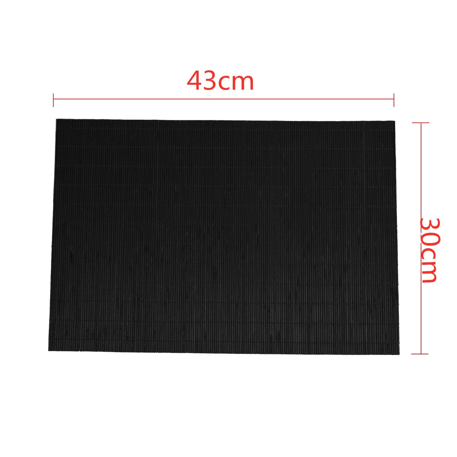 Dining Table Placemat, Heat-Resistant Place Mat Stain Resistant Anti-Skid Washable Bamboo Table Mat Placemat Kitchen Table Mat (