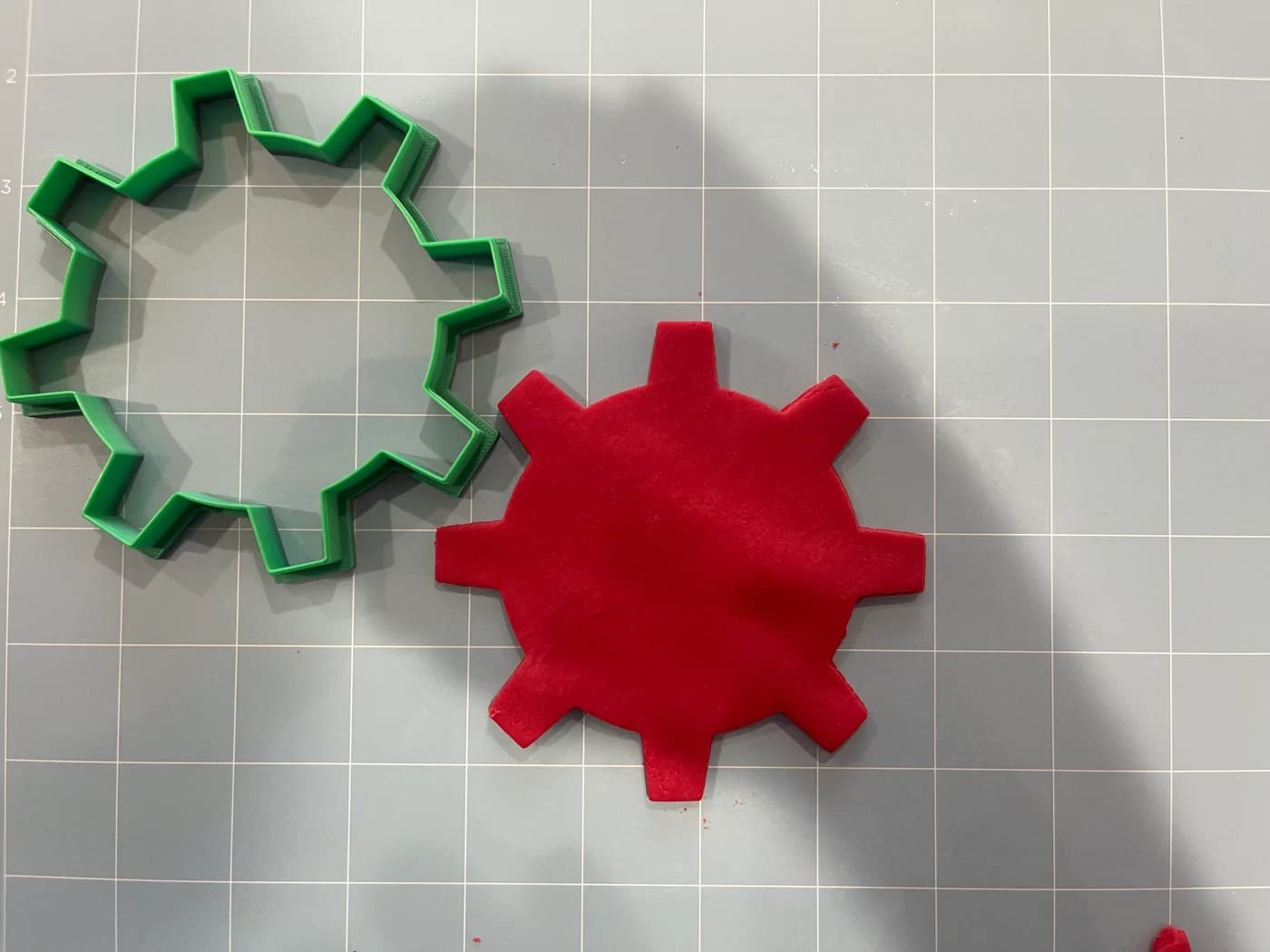 Gear Cookie Cutter (4 Inch)