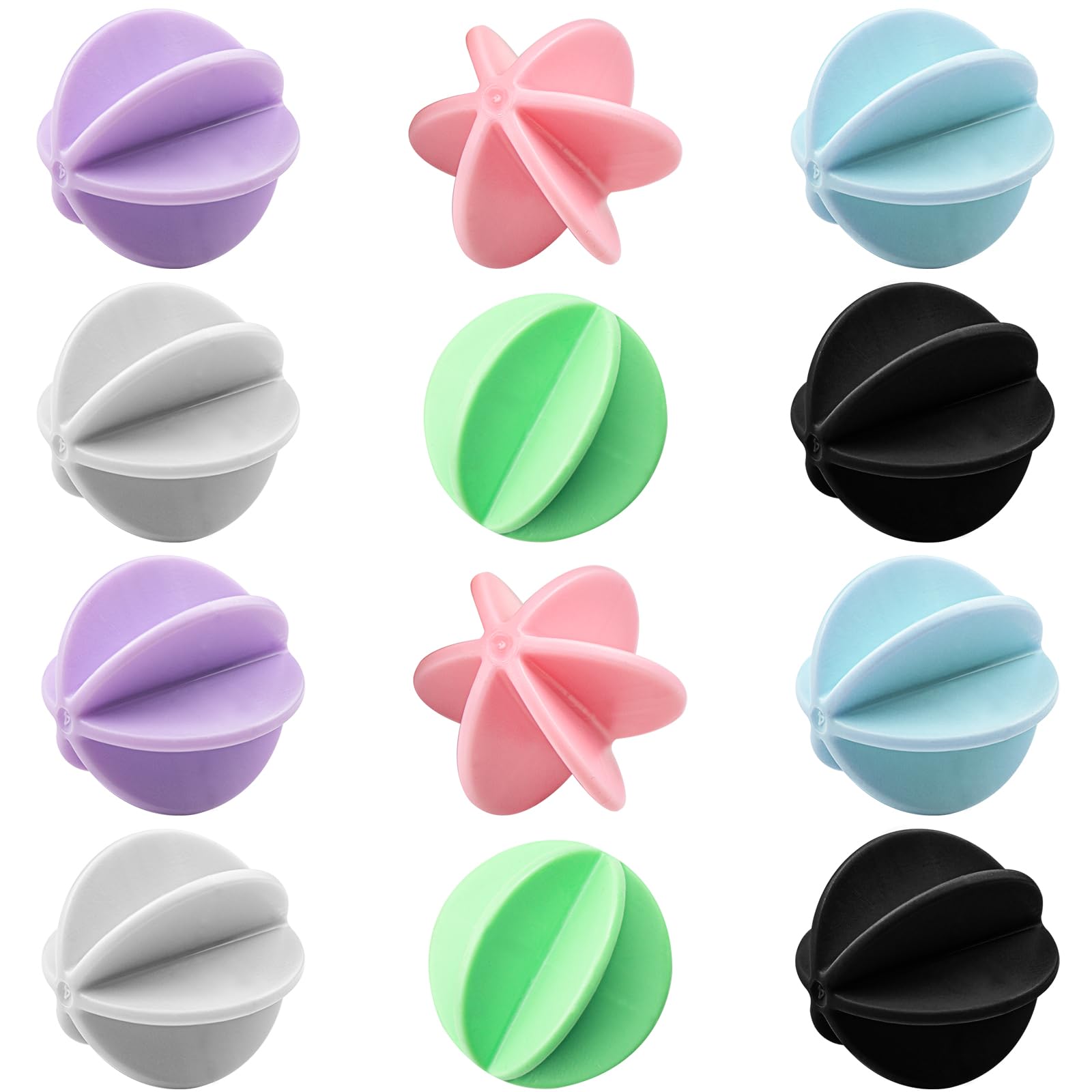 Elane 12 Pcs Blender Balls For Protein Shakes,Protein Shaker Ball Shaker Cup For Shaker Drinking Bottle Cup (1.5Inch)