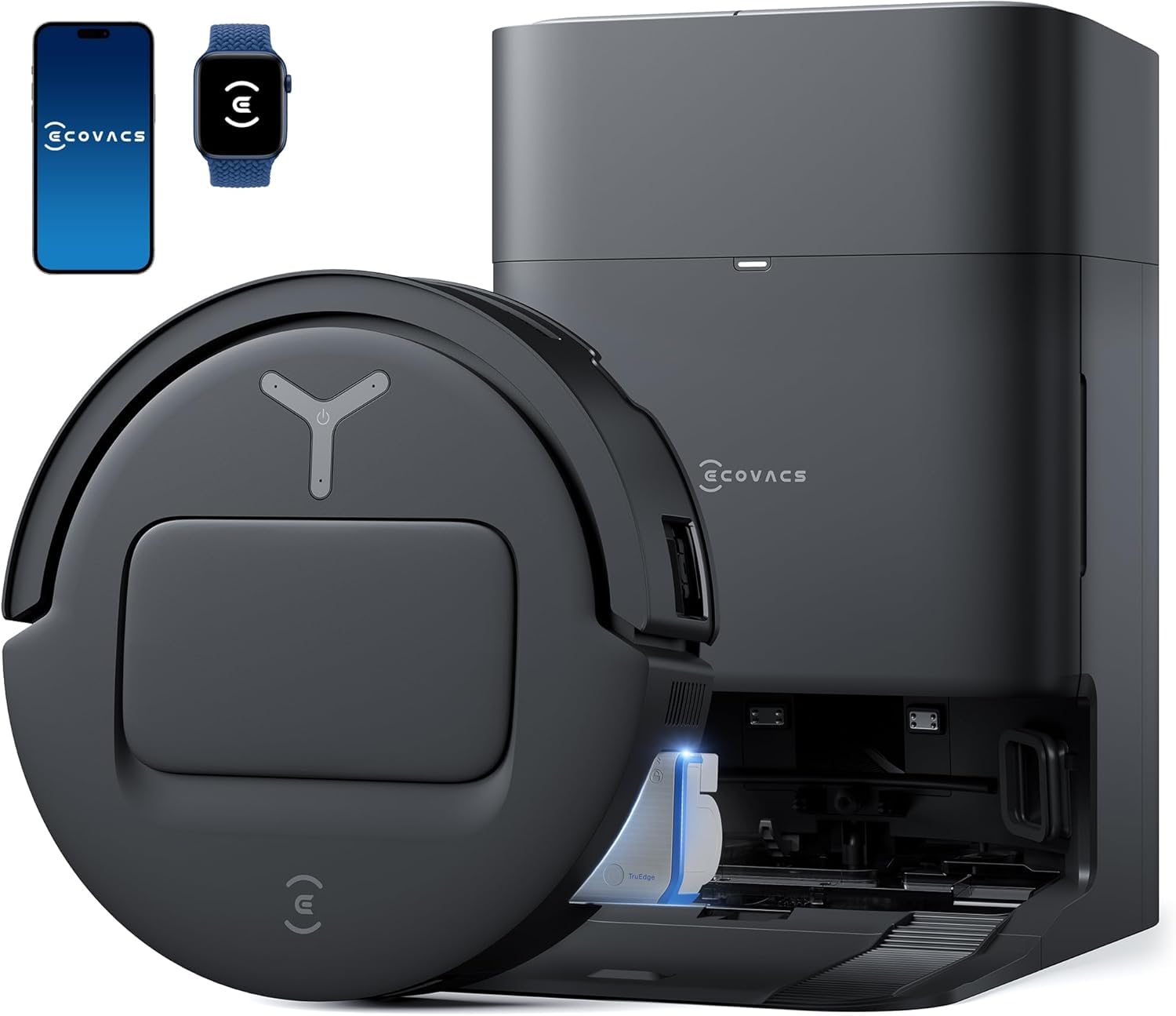 Ecovacs Deebot T80 Omni 2 In 1 Robot Vacuum Cleaner & Mop, 2025 New Launch, 18000 Pa, 6400 Mah Battery, Ozmo Roller RealTime Mo