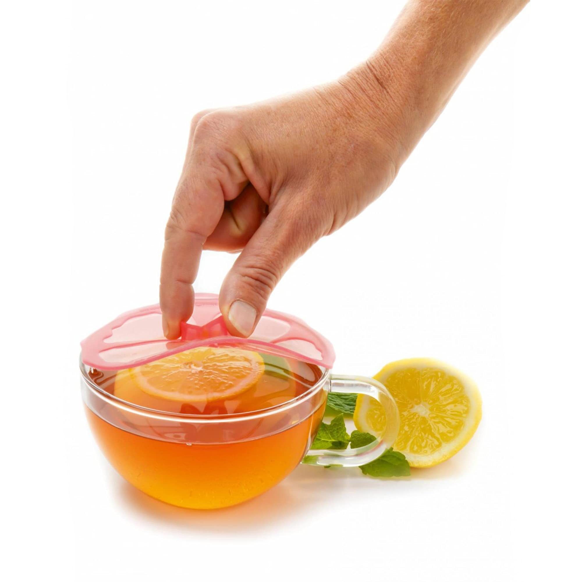 Charles Viancin Hibiscus Drink Cover Set/2