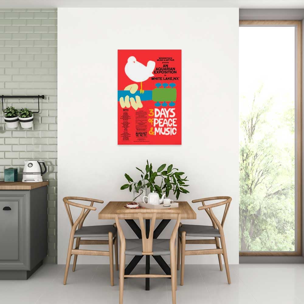 Nmr 24772 Woodstock Poster Decorative Poster