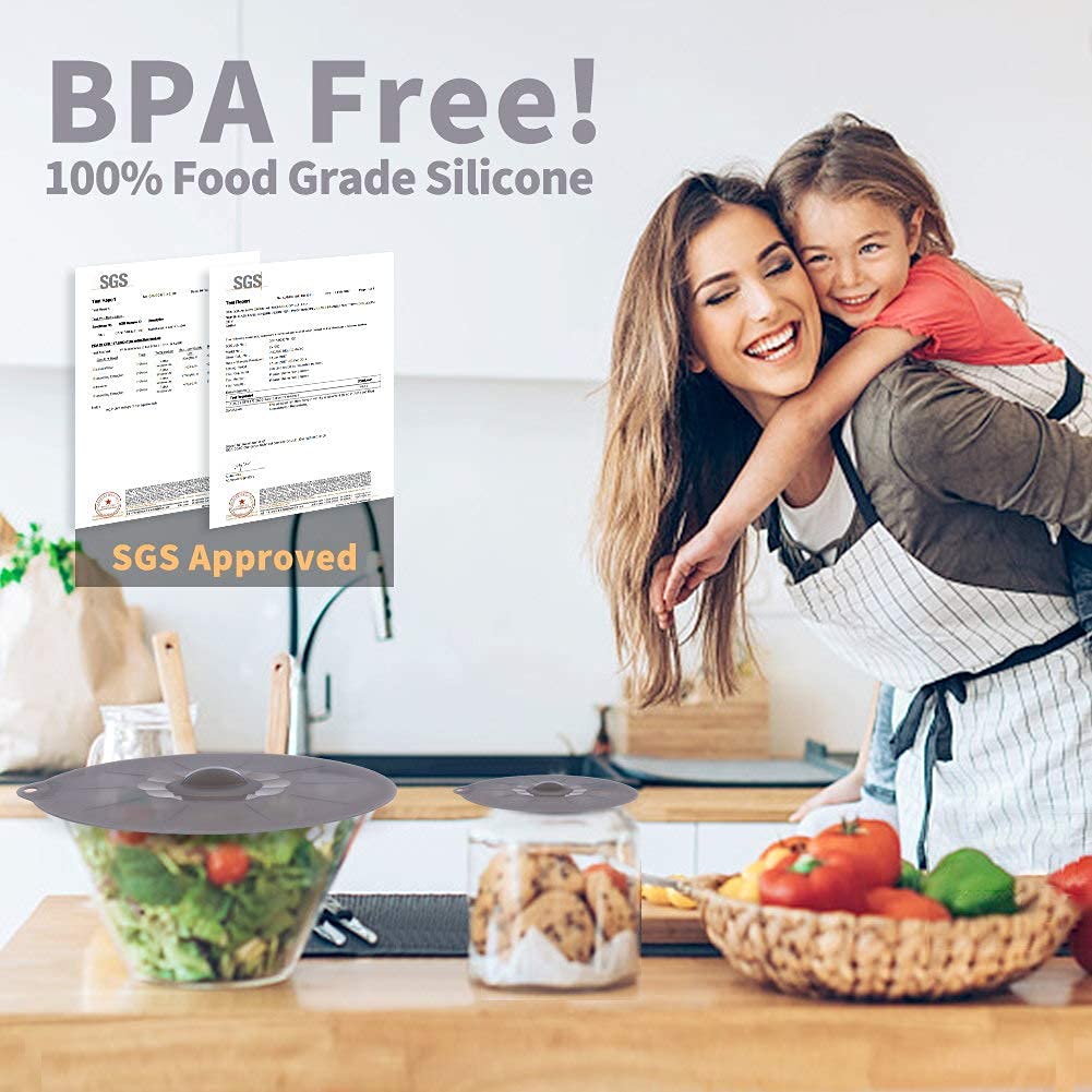 Silicone Lids For Pots And Pans - Silicone Lids For Food And Bowl Covers Silicone Covers For Food Safe Bpa Free Silicone Bowl Co