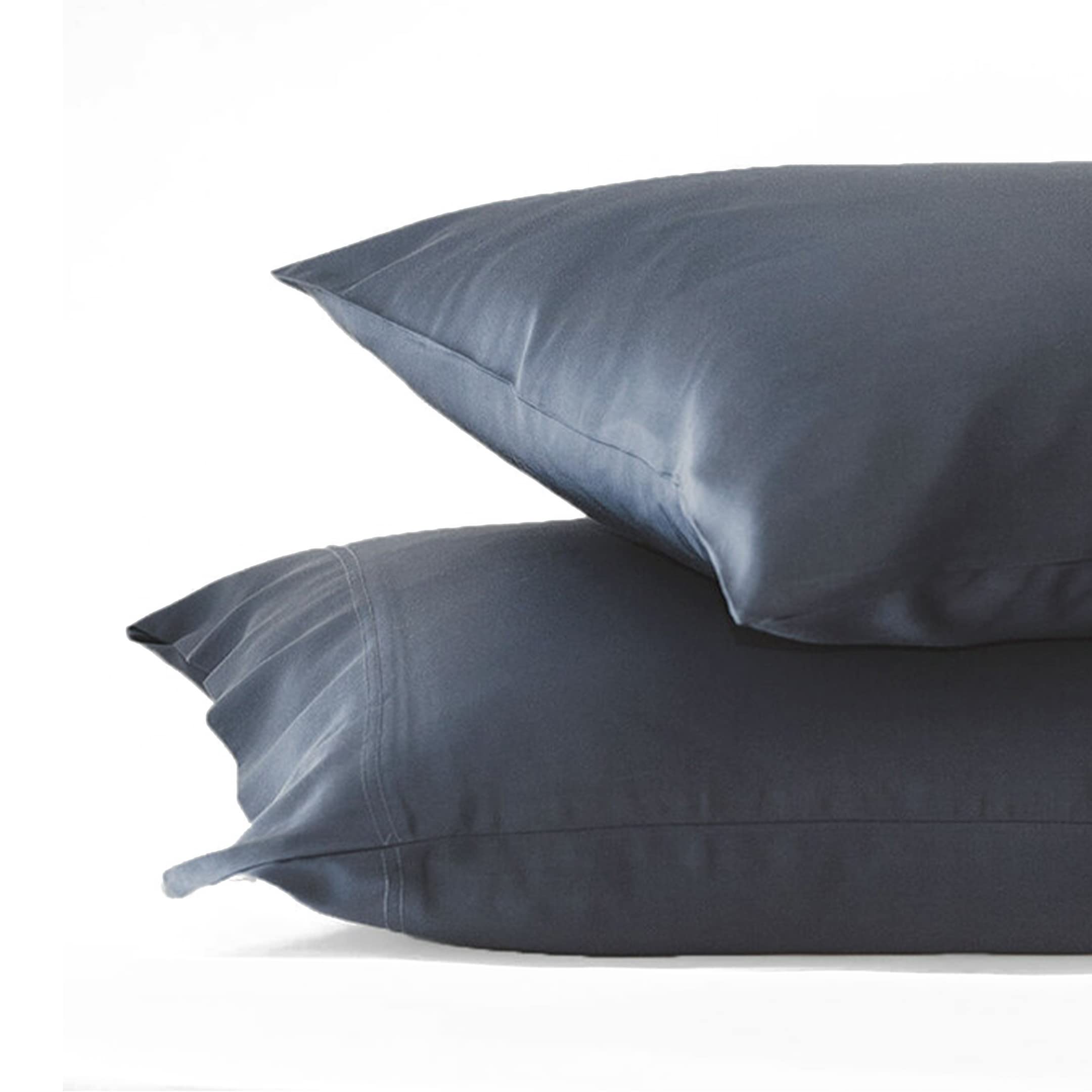 Resort Bamboo Pillowcase Set - Harbor Gray-King By Cariloha For Unisex - 2 Pc Pillowcase