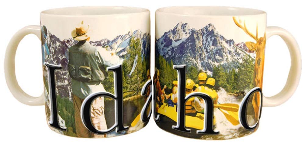 Americaware - State Of Idaho Souvenir Gift Ceramic Coffee Mug / Cup - 18Oz