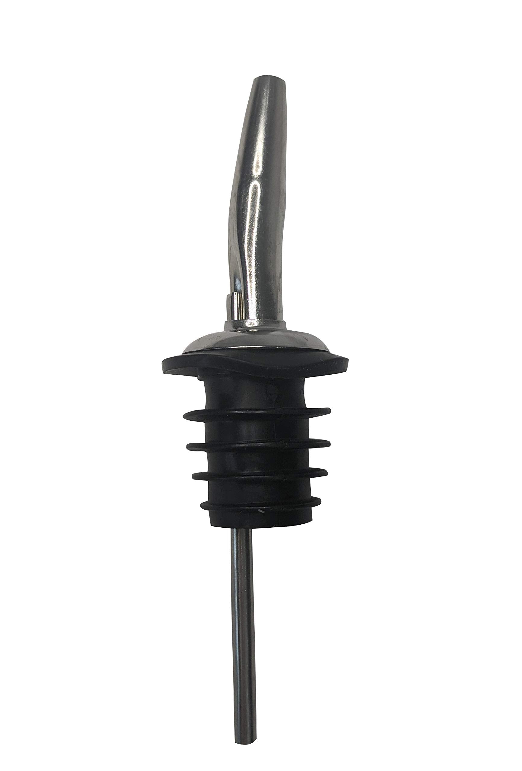 Update International 4 1/2'' Stainless Steel Free-Flow Speed Pourer [Set Of 12]