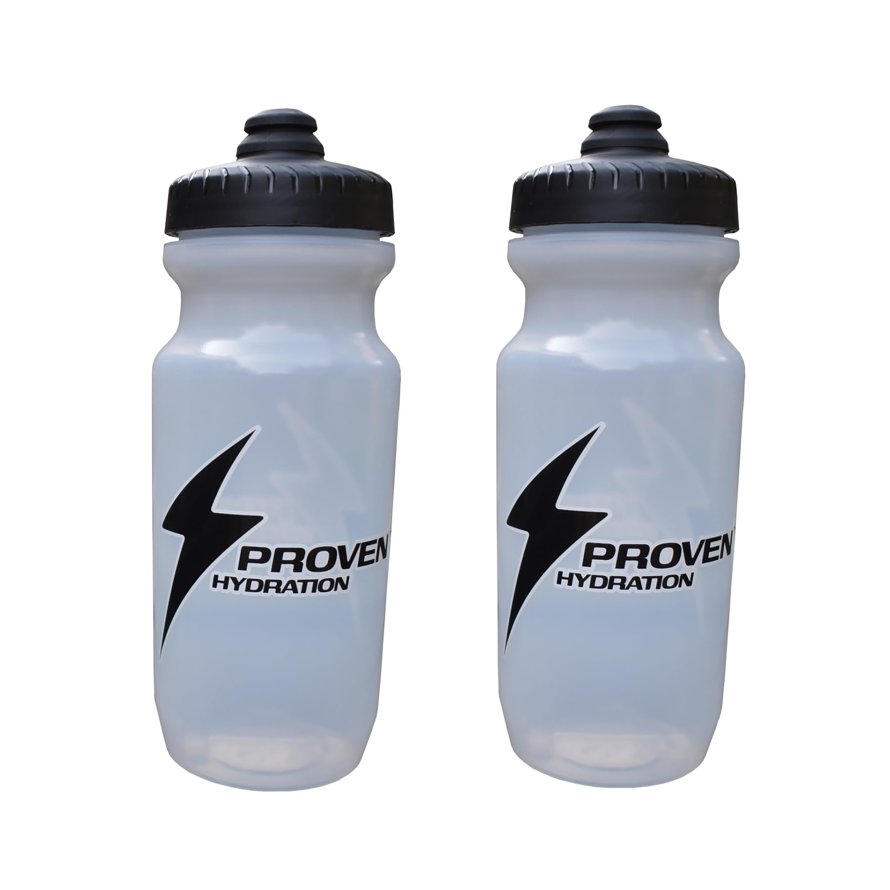 Proven Hydration Bundle (Small 20oz) Sports Squeeze Bottle (2 Pack) (Bolt 2Pack)
