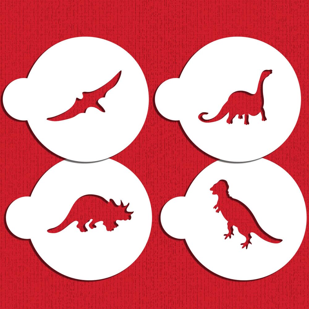 Dinosaur Cookie Stencil Set C1048 By Designer Stencils