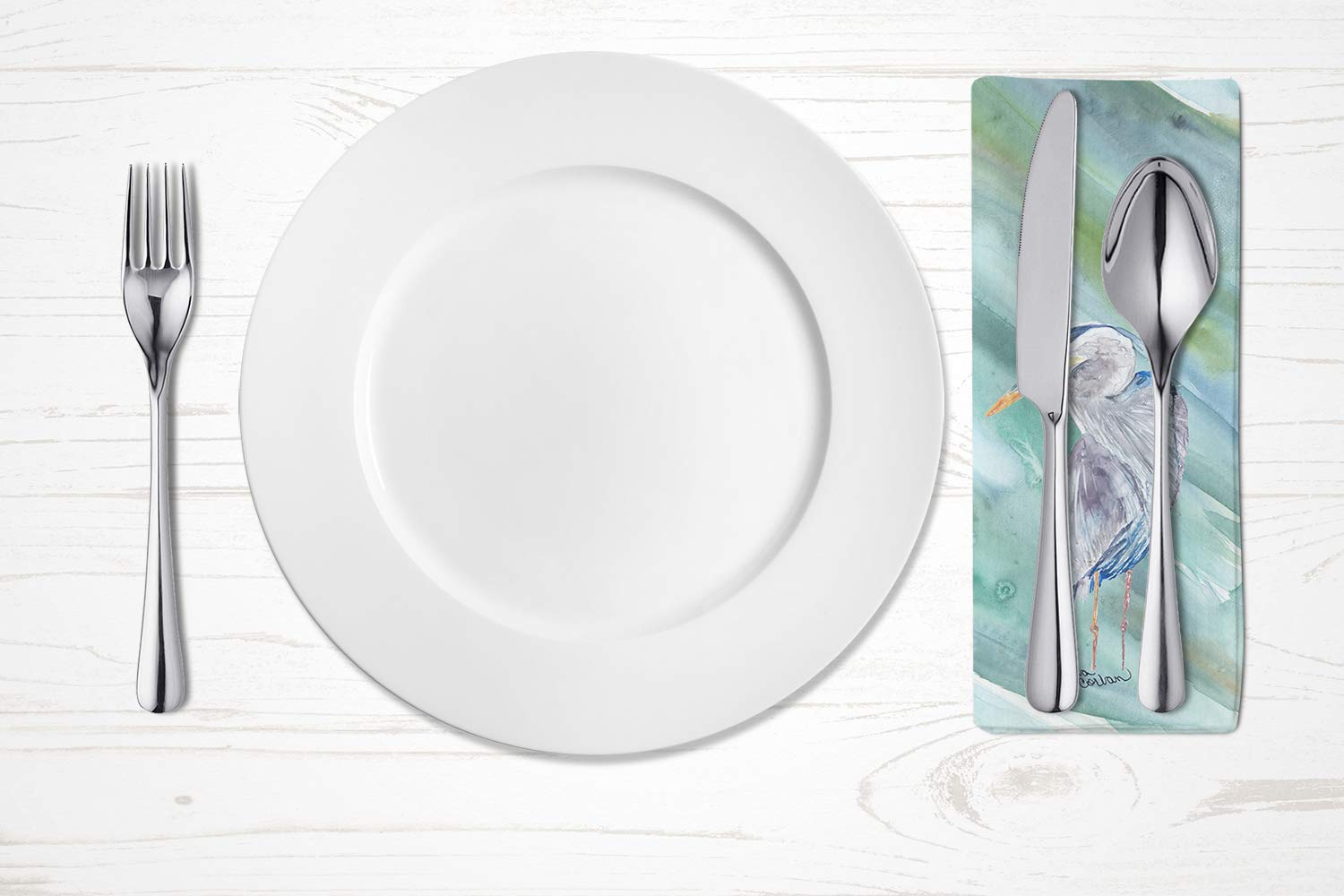 Blue Heron on Blue Napkin SC2047NAP