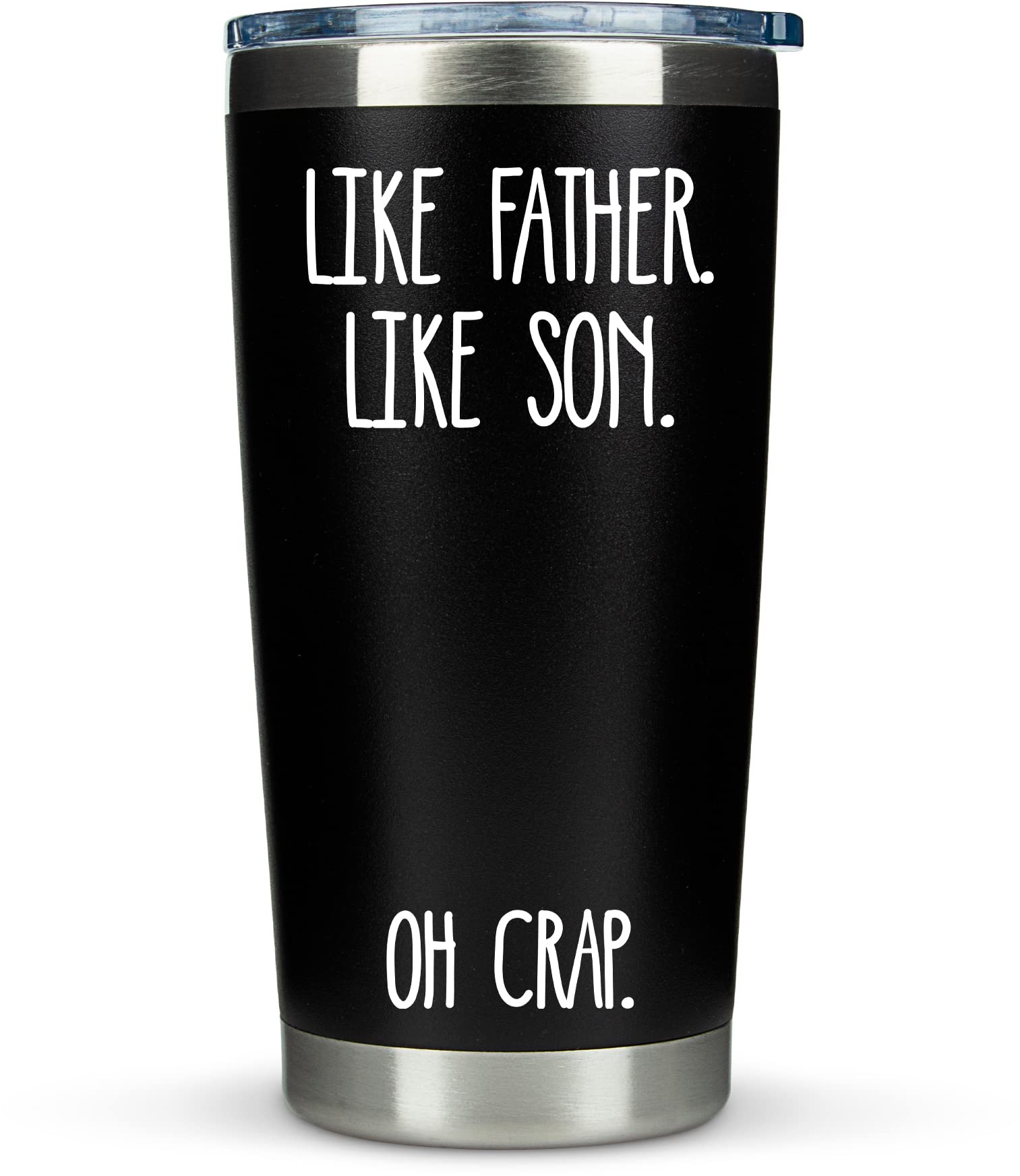 Klubi Dad Gifts From Son - Like Father Like Son Fathers Day Gift From Son Funny Dad Birthday Gifts From Son 20 Ounce Dad Tumbler