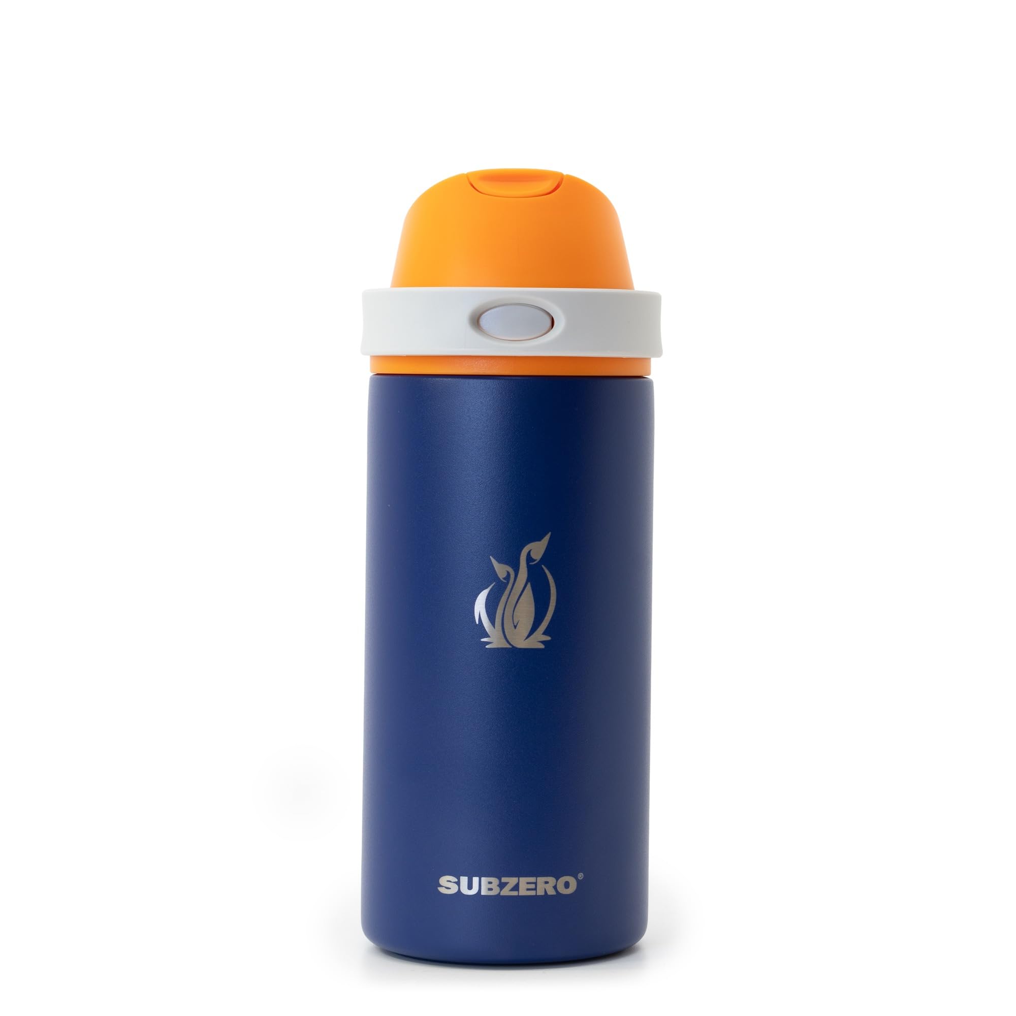 SUBZERO Duo Leak Proof Kids Bottle 18 Ounce, Night Sky, Triple Layer Vacuum Insulated Stainless Steel, Unlock Push Button Lid, F