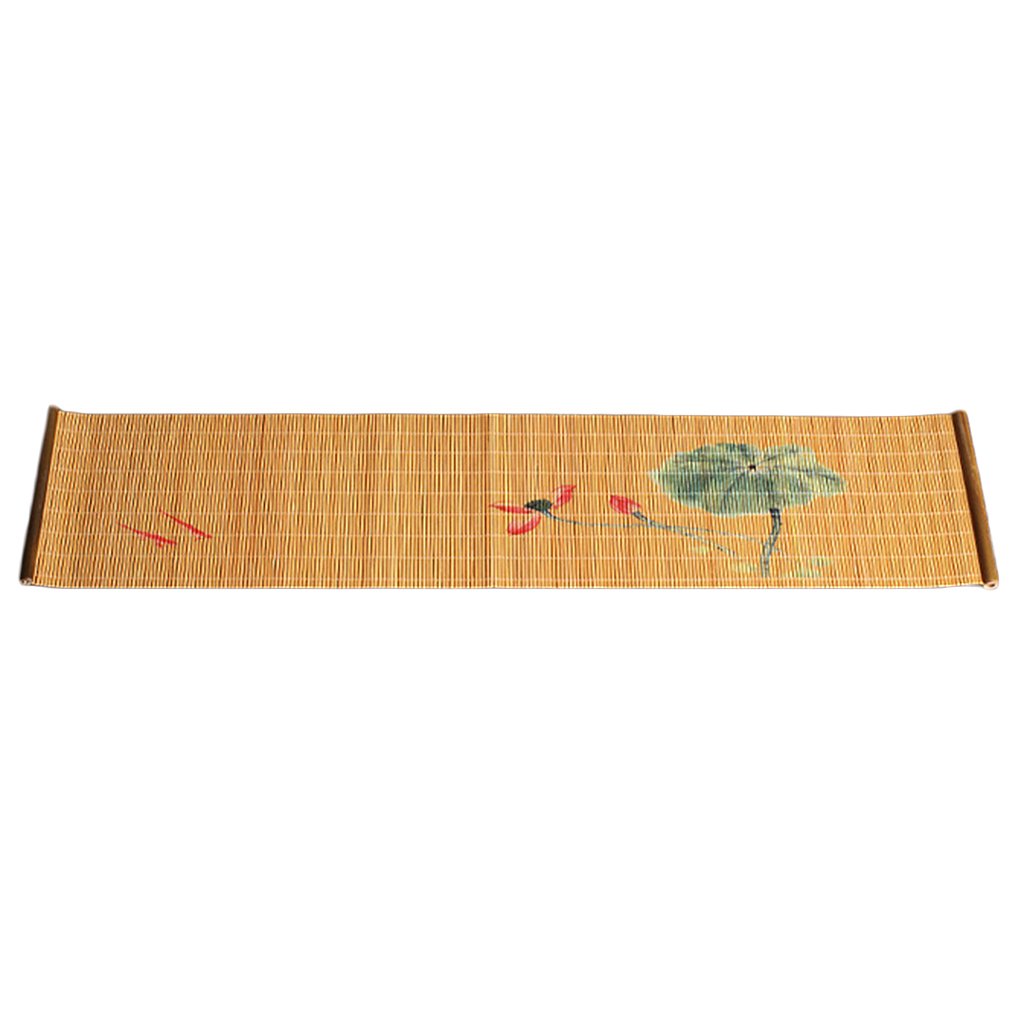 VISTORA Bamboo Tea Mat Zen Table Runner Teapot Cup Coaster Red Carp #9|Home & Garden|Kitchen Dining & Bar|Linens & Textiles|Tabl