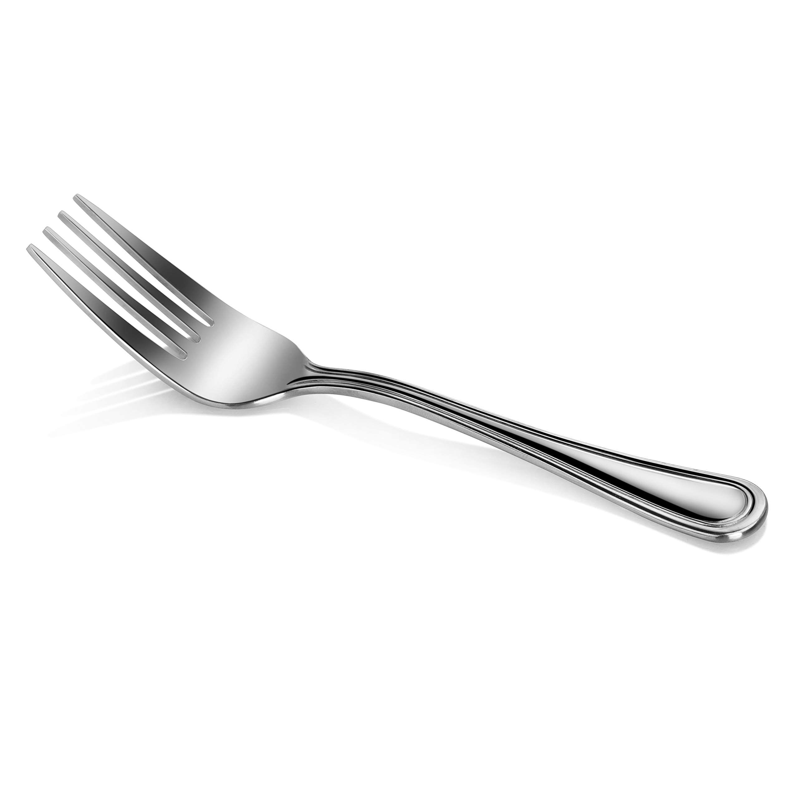 New Star Foodservice 58062 Slimline Pattern, 18/0 Stainless Steel, Salad Fork, 6.25-Inch, Set Of 12