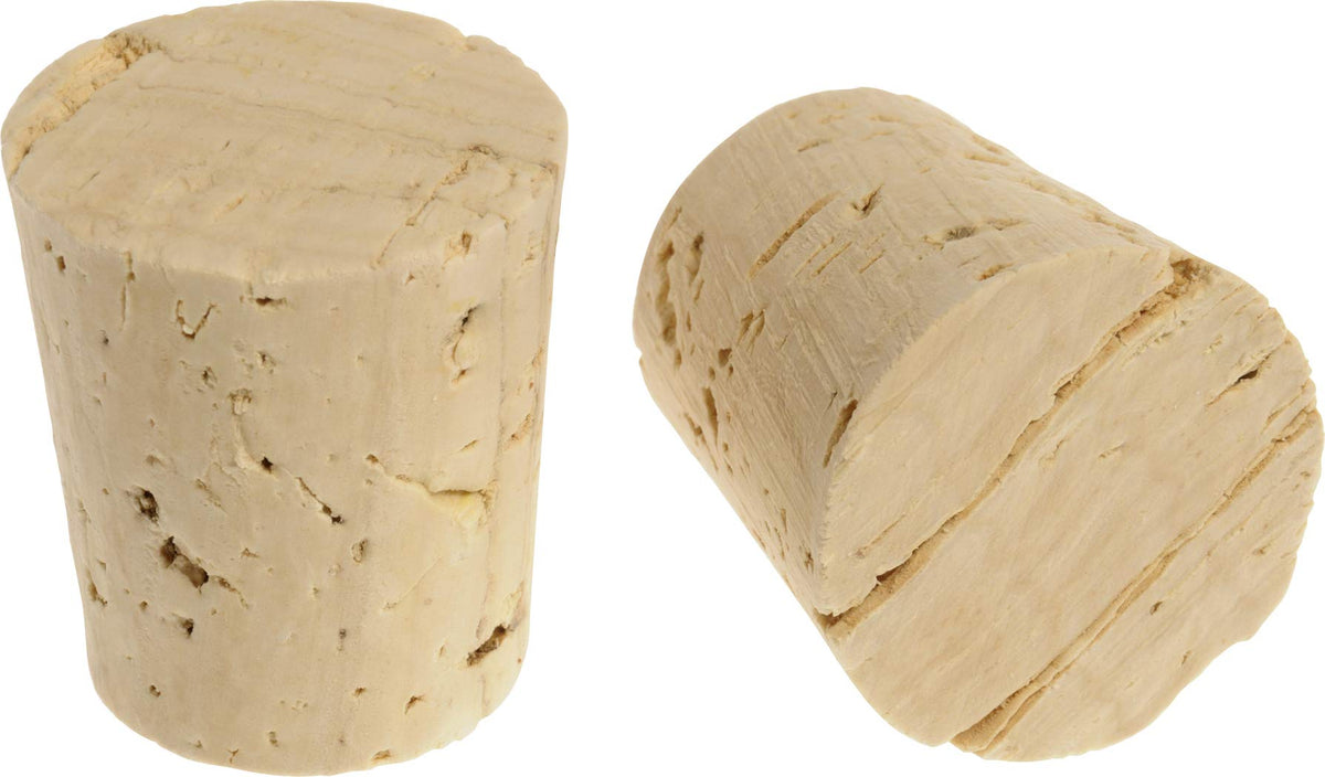 Hillman 52022 5-Gallon Bottle Size Cork Stopper (1-3/8'' Top Dia. X Size #16)