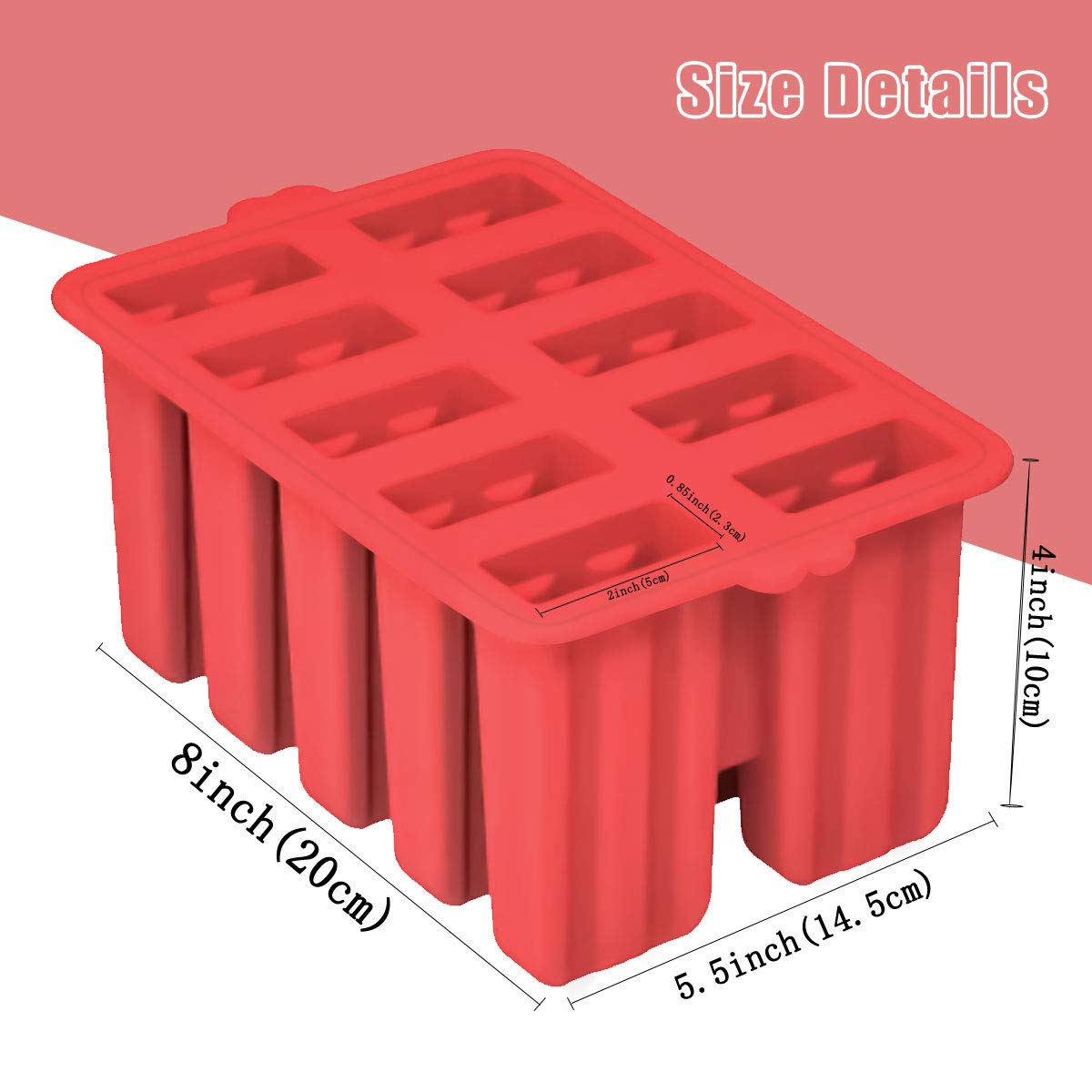 Silicone Popsicles Molds, Homemade Ice Popsice Molds Food Grade Bpa-Free With Popsicles Maker Sticks Popsicles Bags A Funnel, Po