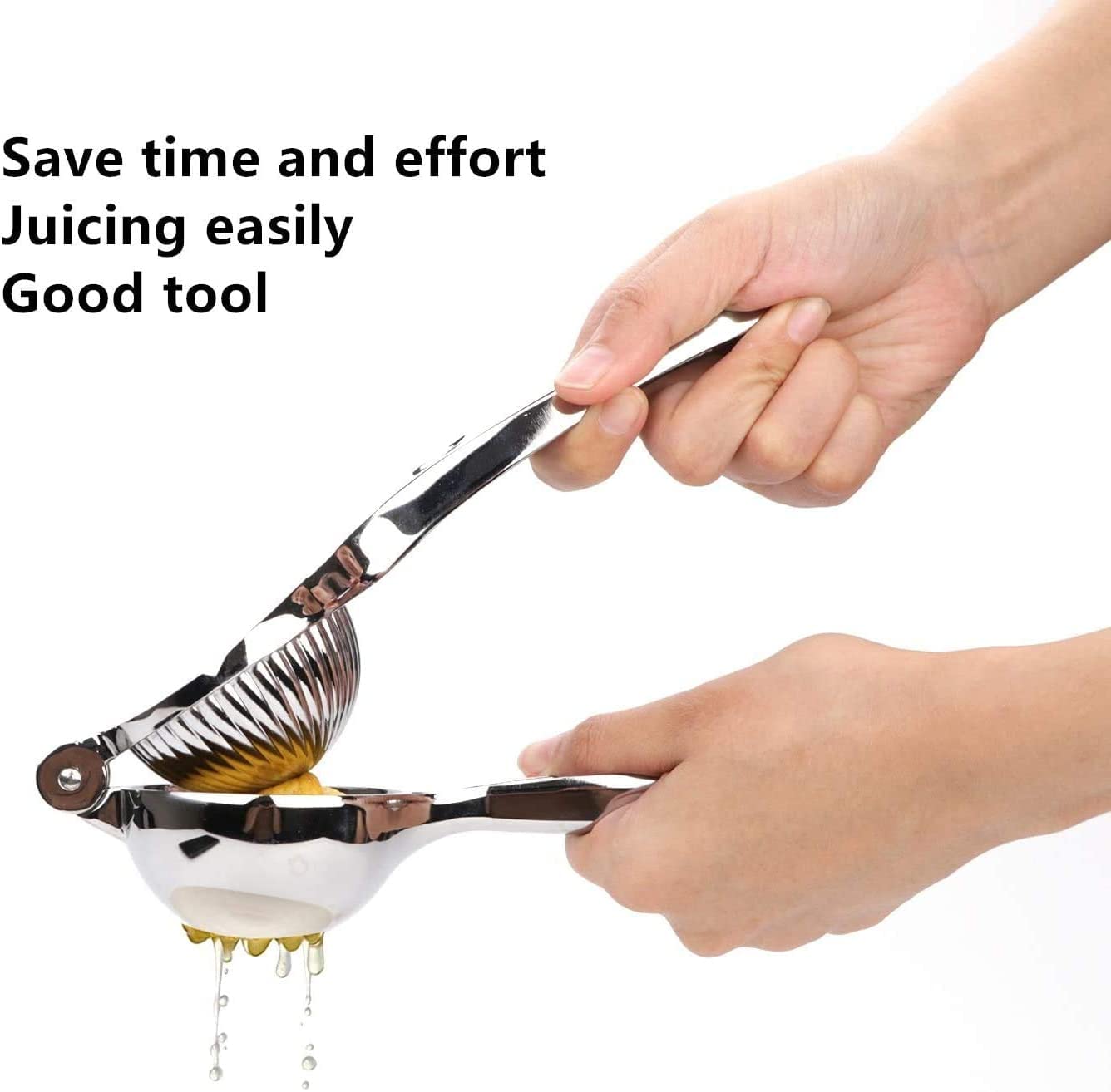 Lemon Squeezer - Stainless Steel Lime Juicers - Anti-Rust And Durable, Easy To Extract All Lemon/Citrus Juice, Suitable For Home