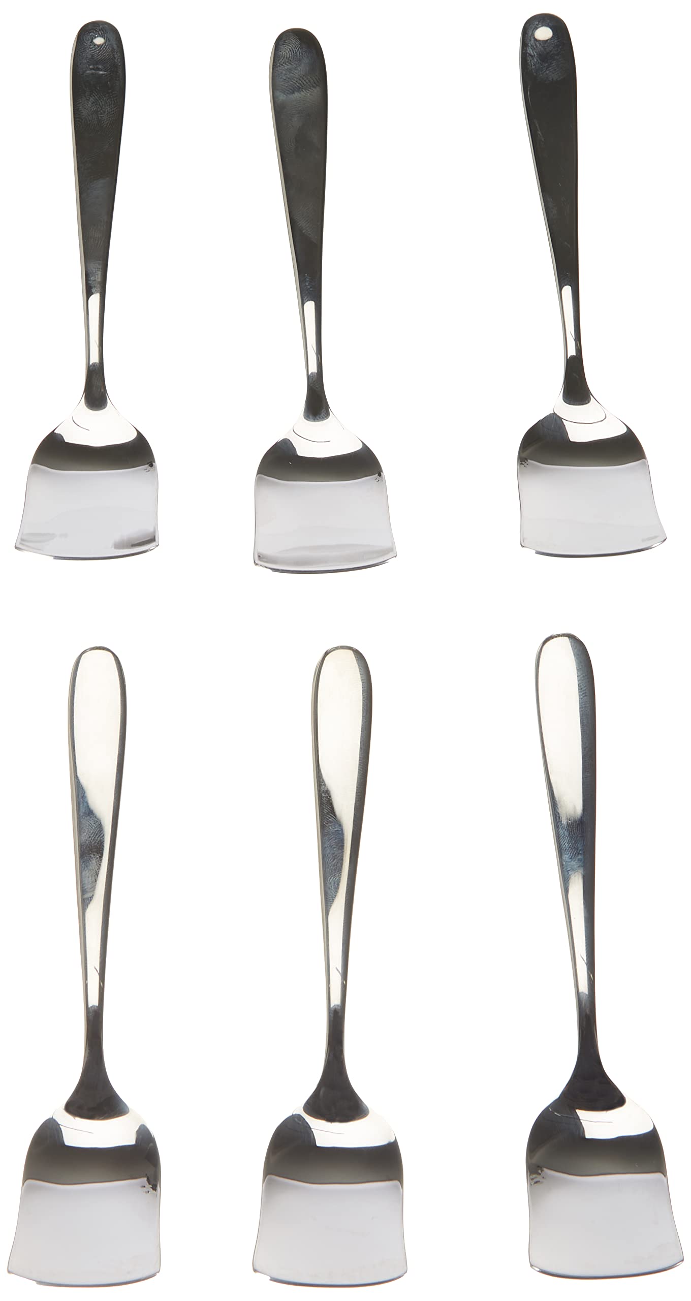 Alessi ''Nuovo Milano'' 5-1/4-Inch Ice Cream Spoon, Set Of 6