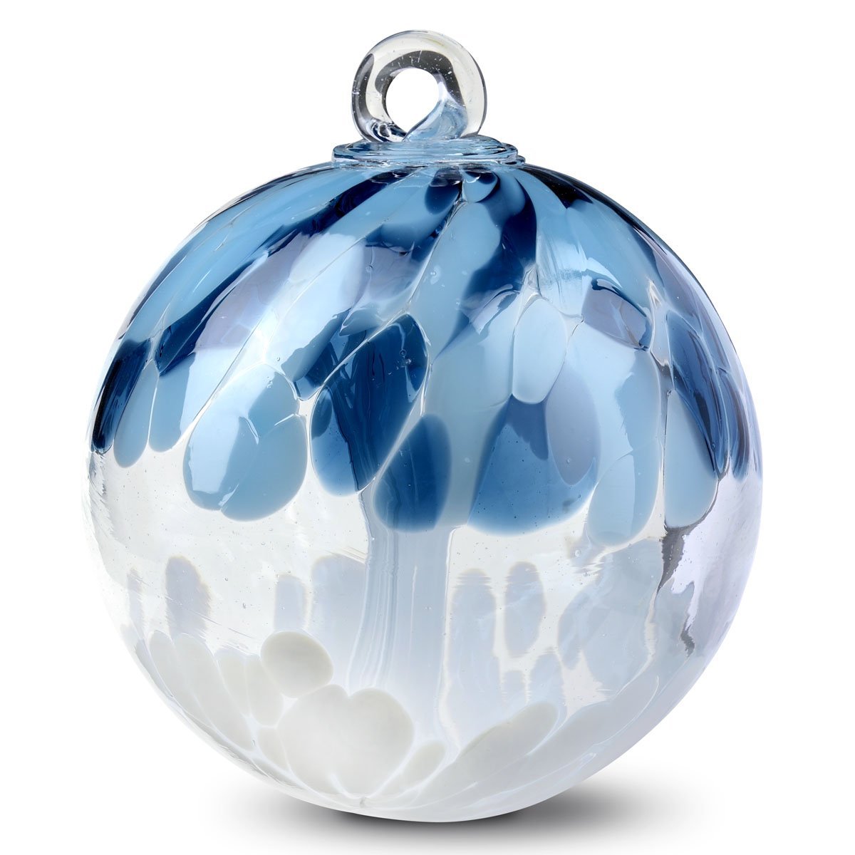 Spirit Tree Witch Ball Aspen 6 Inch by Iron Art Glass Designs