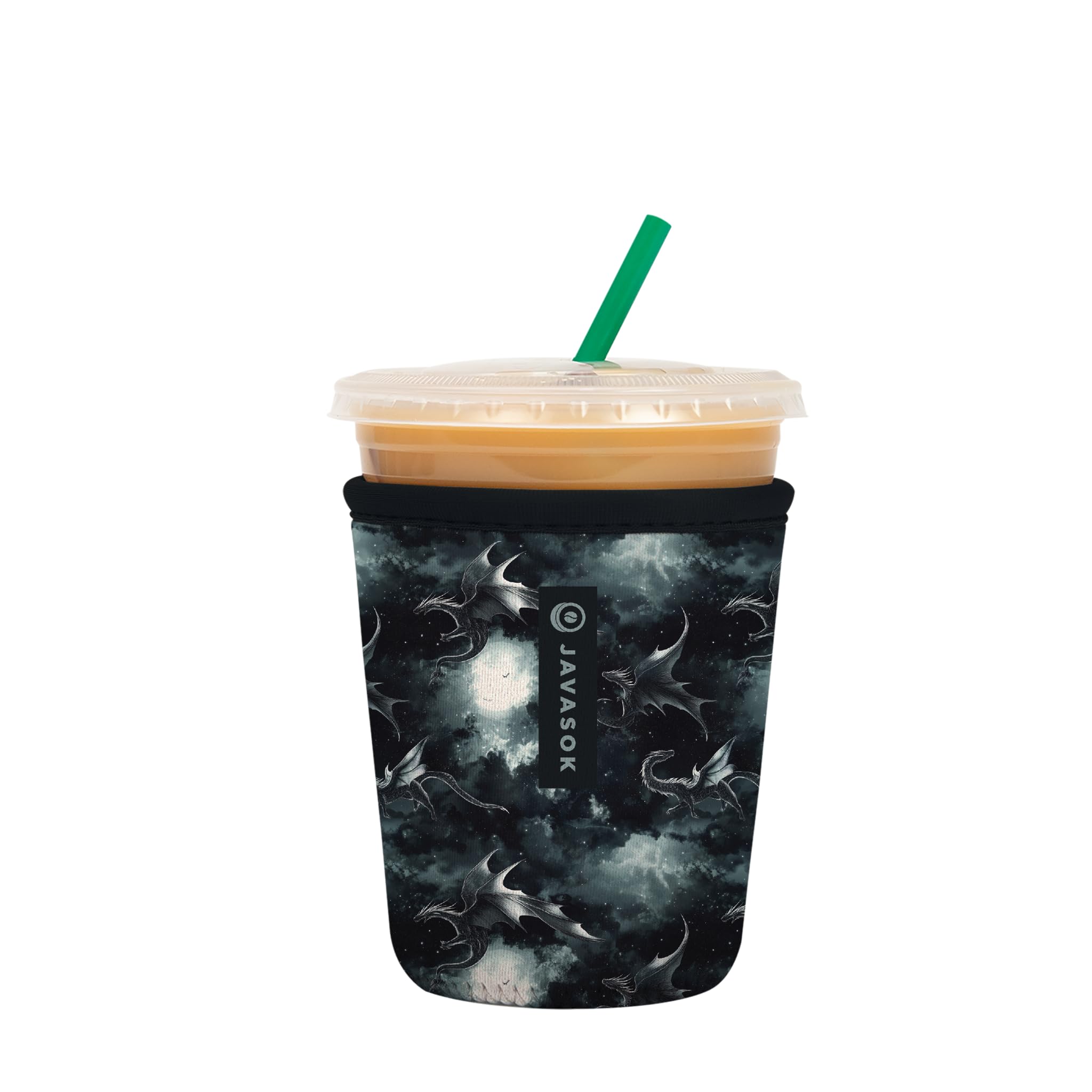 Sok It JavaSok Iced Coffee & Cold Soda Insulated Neoprene Cup Sleeve (Dragon Lore, Small: 16-20oz)