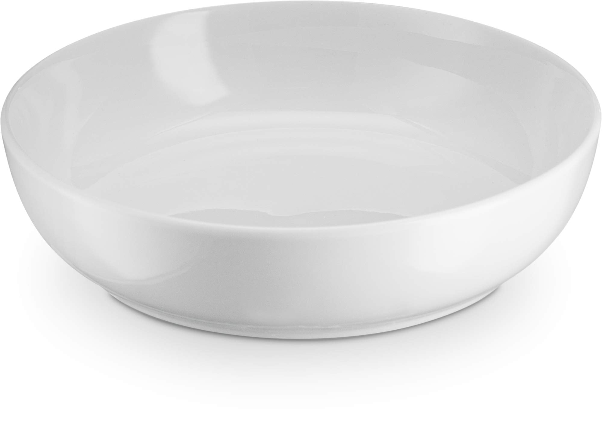 Kook Pasta Bowl, Salad Bowls, Bowls, Serving Bowls, Soup, Ceramic, Large Capacity, Microwave & Dishwasher Safe, Set Of 4, 40 Oz,
