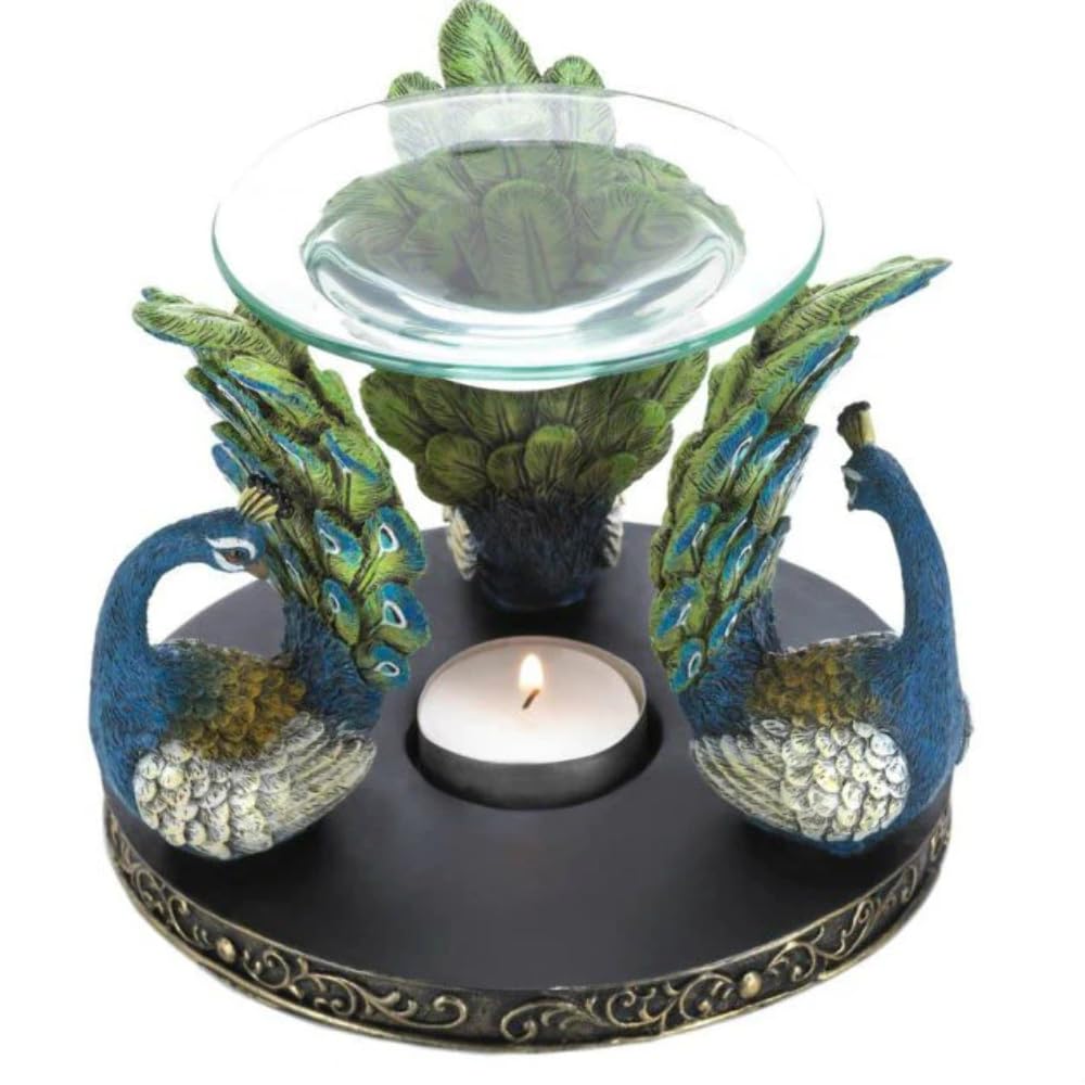 Peacock Plume Oil Warmer
