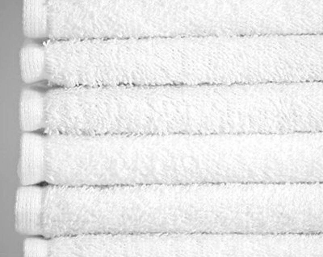 Washcloths 24 Pack 100% Cotton 12 X 12 Inches (White) Durable, Lightweight, Bath Rags, Wash Rag, Commercial Grade And Ultra Abso