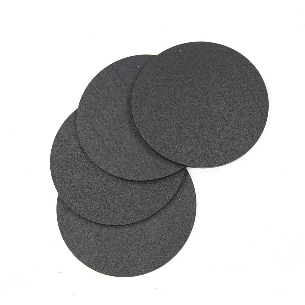 Revtime 10'' Heavy Duty Round Rubber Trivet For Rubber Cork Mat, Pot Holders, Stylish, Way To Set Any Plant Pot, Kettle, Anti-Sh
