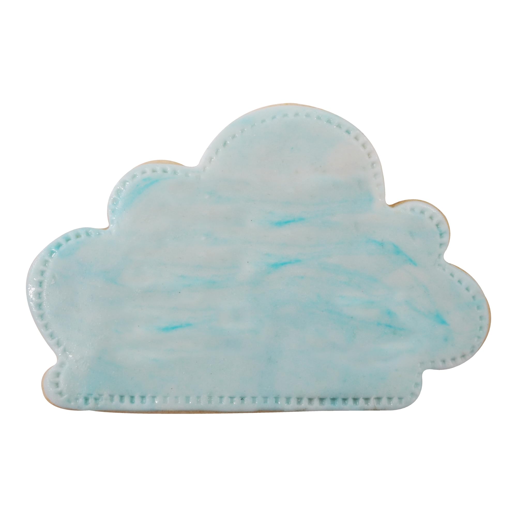 Cybrtrayd R&M Cloud 4'' Cookie Cutter, One Size, Metallic