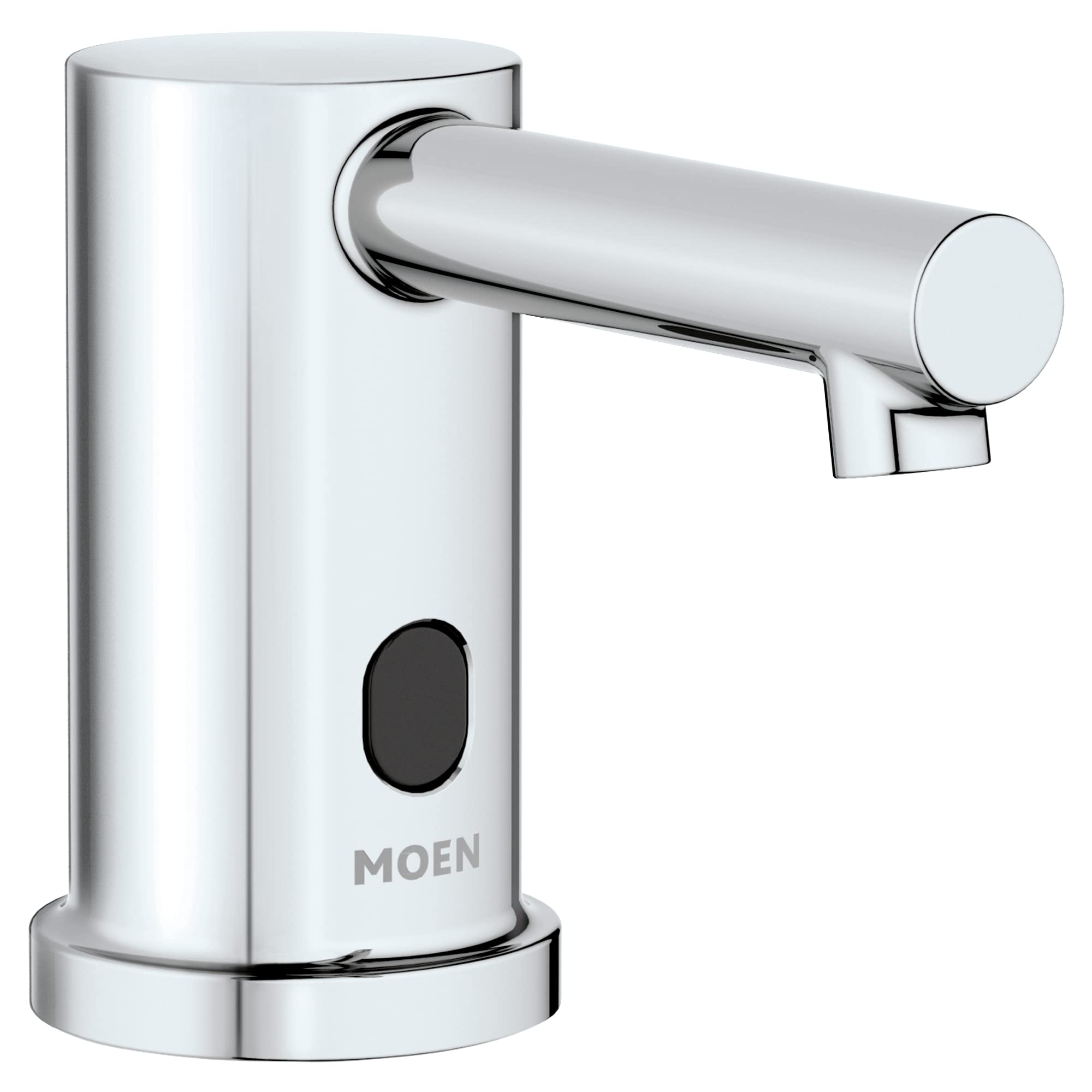 Moen Chrome M-Power Align Commercial Hands-Free Modern Deck Mounted Touchless Foam Soap Dispenser With Motion Sensor, 8560