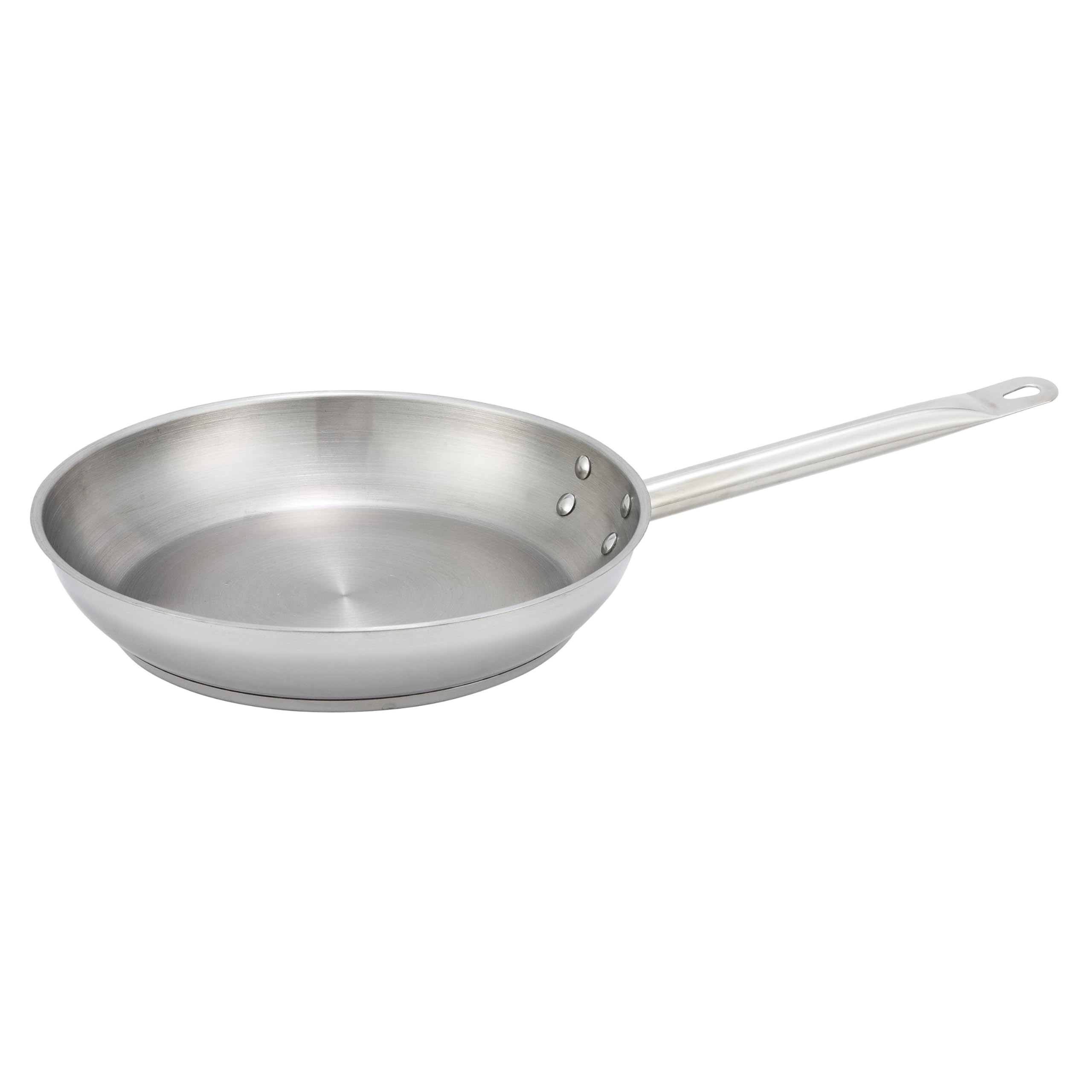 Winware SSFP-9 FryPanSS  9.5 Inch  Stainless Steel