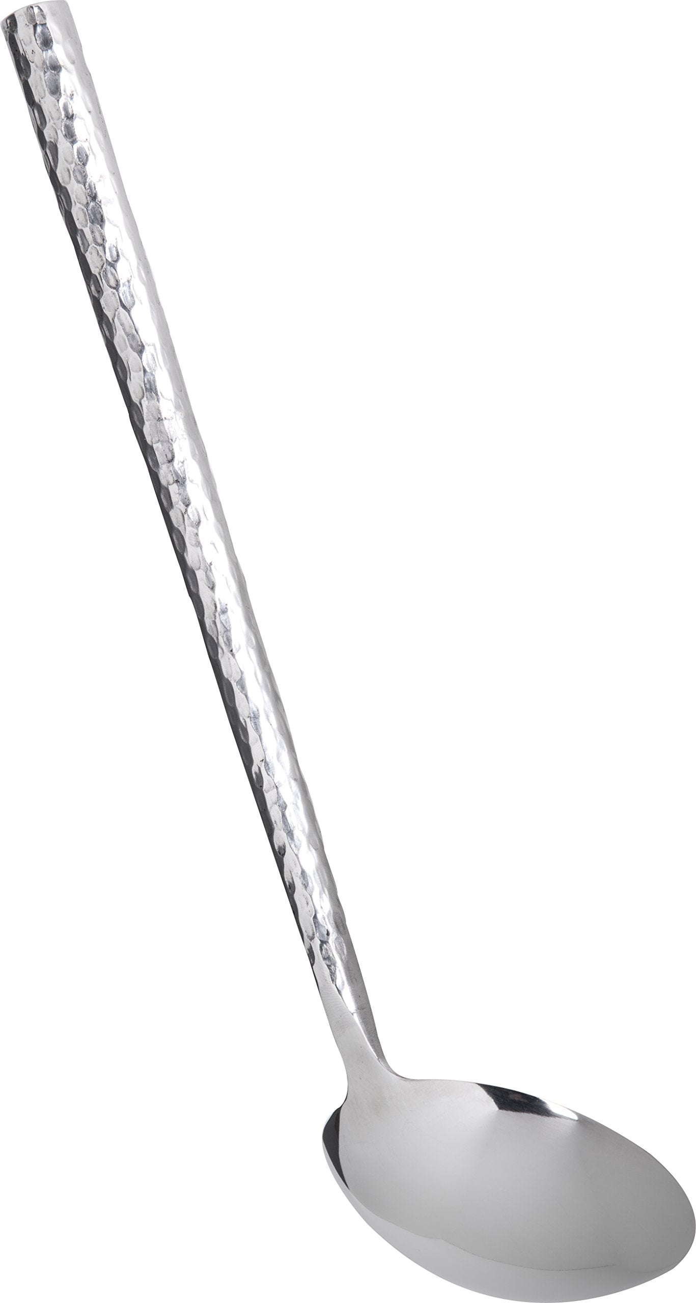 Carlisle Foodservice Products 60208 Hammered Stainless Steel Ladle, 8.75'' - 1 Oz.