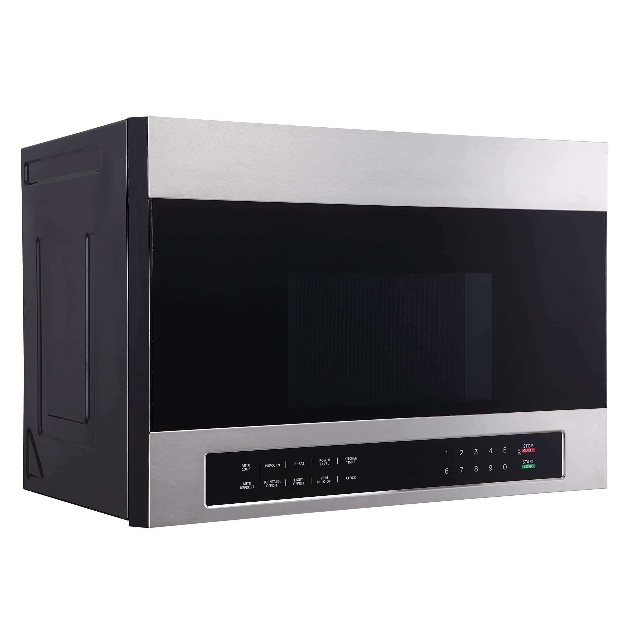 Avanti Motr13D3S Microwave Oven 1000-Watts Over The Range With Auto Defrost, Pre-Set Cooking Modes, Child Safety Lock, Electroni