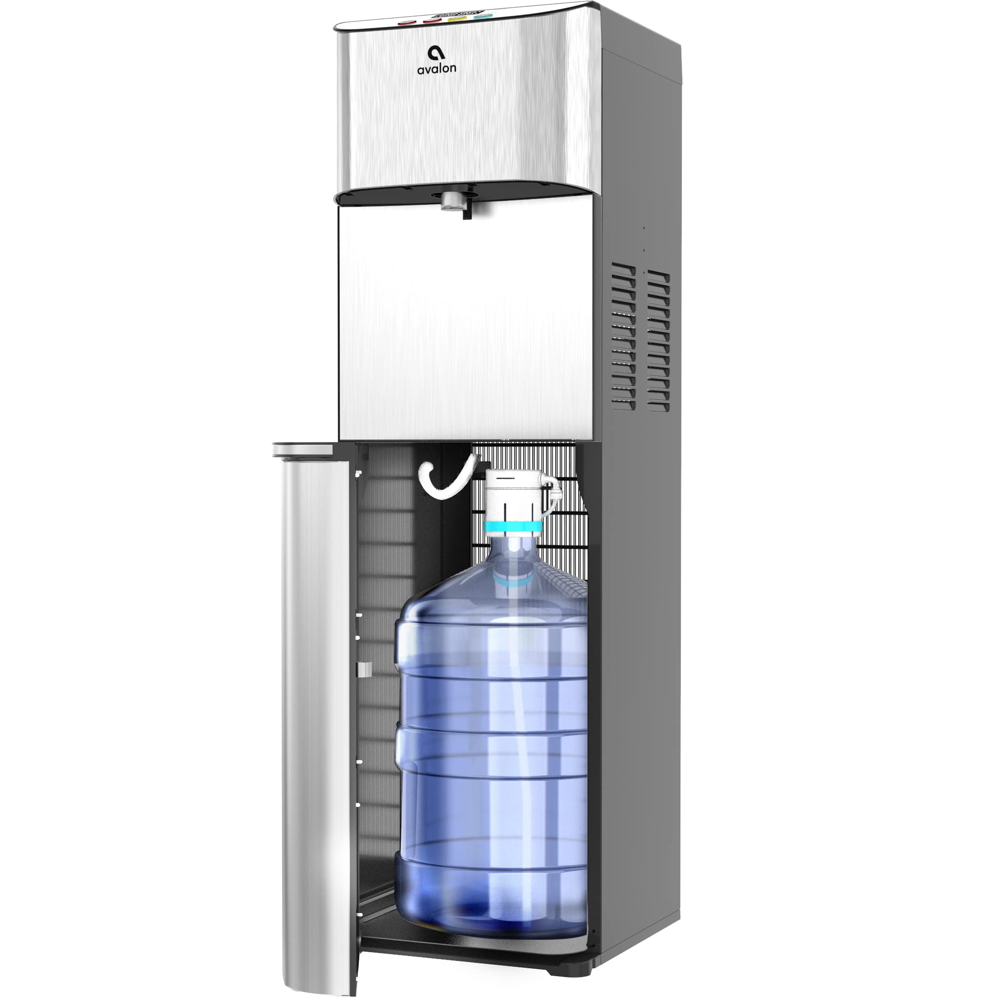 Avalon Electronic Bottom Loading Water Cooler Water Dispenser - 3 Temperatures, Hot, Cold & Room Water, Durable Stainless Steel 