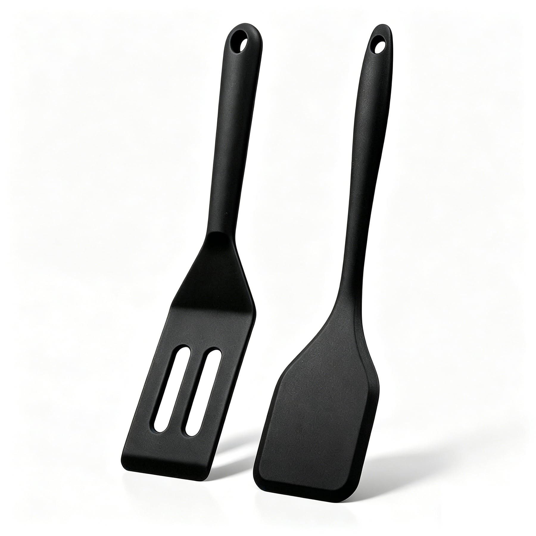 Small Silicone Spatula Set, Heat Resistant Mini Spatula for Serving