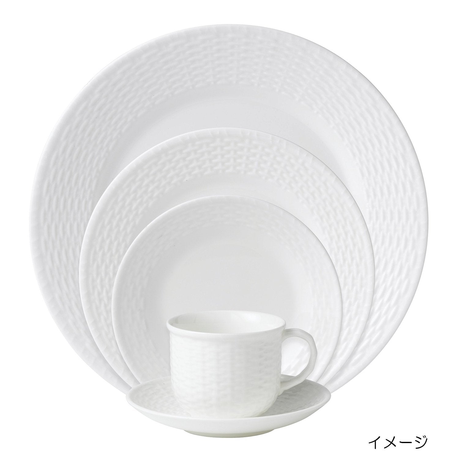 Wedgwood Nantucket Basket Teapot, 40.4 Oz, White