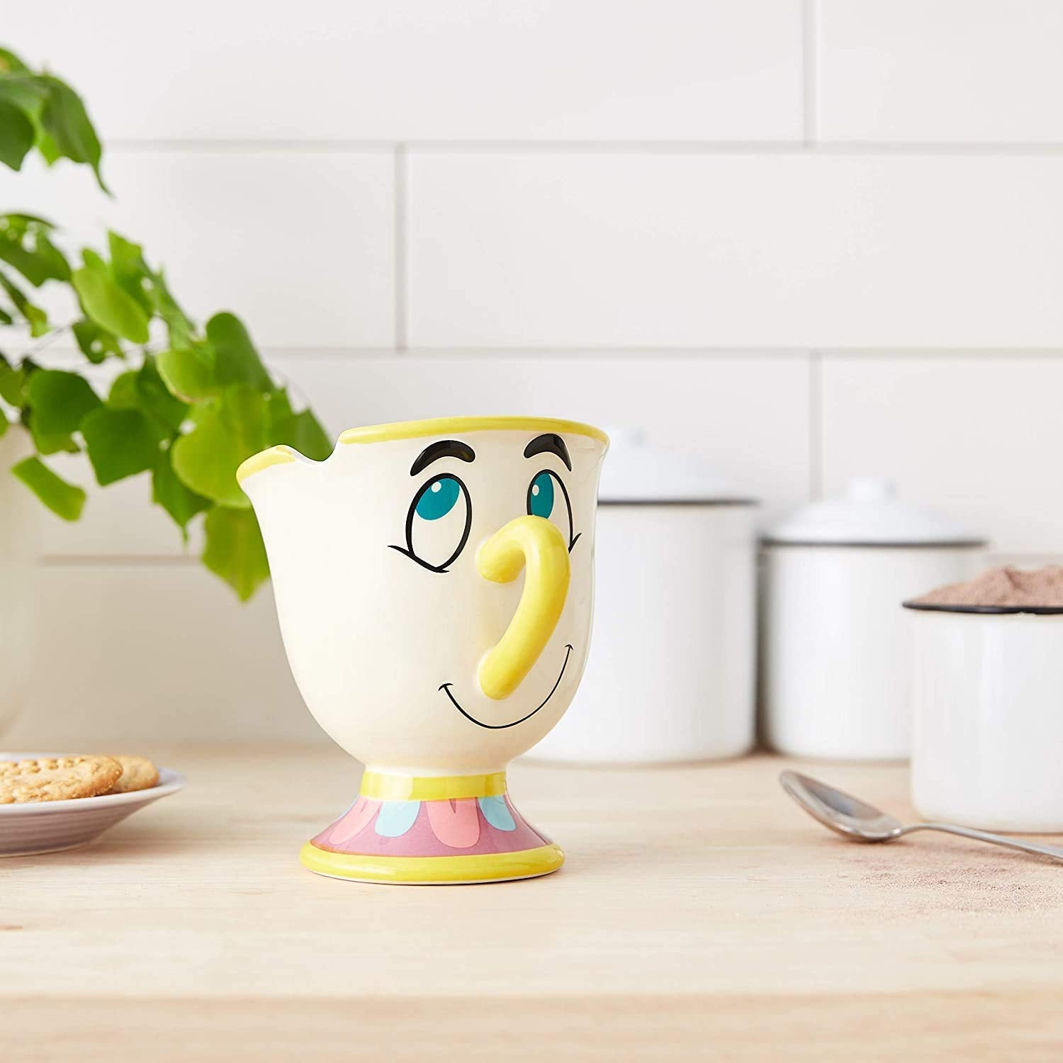 Disney Beauty and The Beast Chip 18oz Sculpted Ceramic Mug