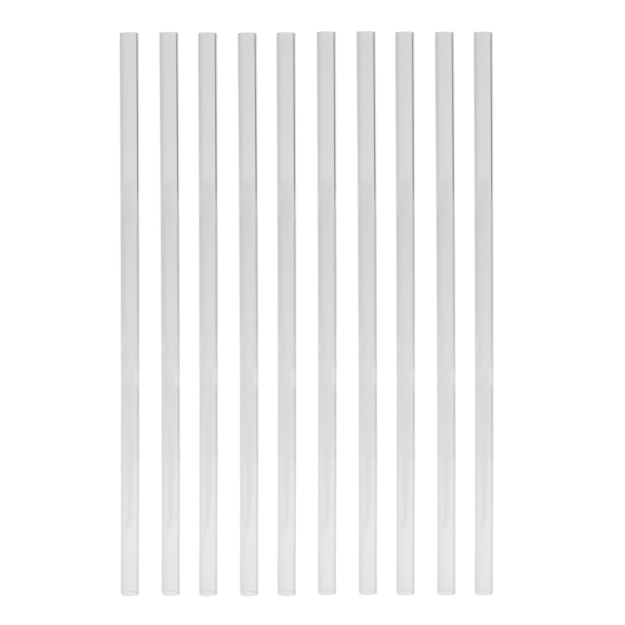 Manna 10 Pack Replacement Straw Set for Saratoga, Ranger, and Convoy Bottles